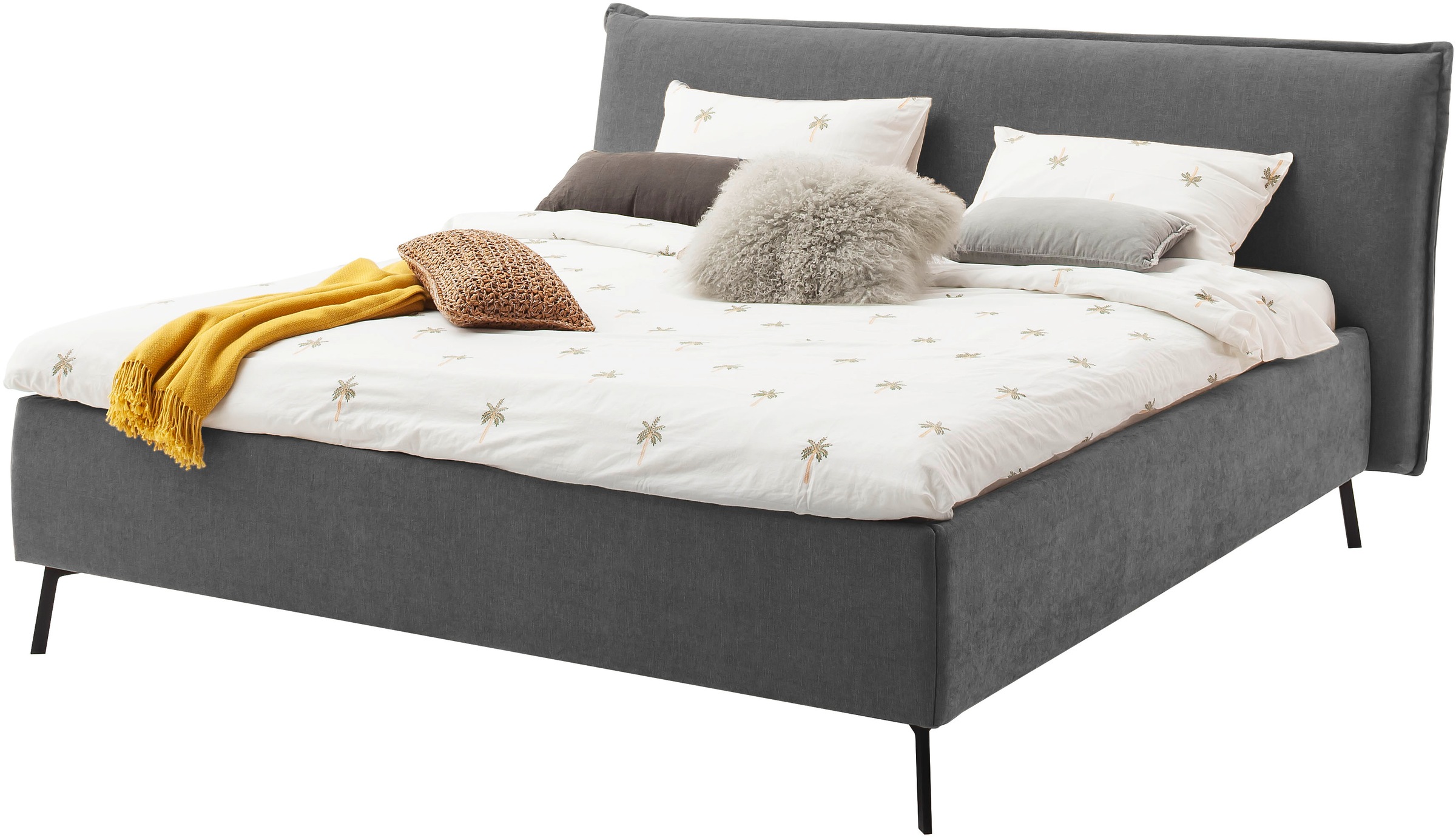 Home affaire Polsterbett »Aurela, liebevoll verarbeitete Biese & wahweise Ü günstig online kaufen