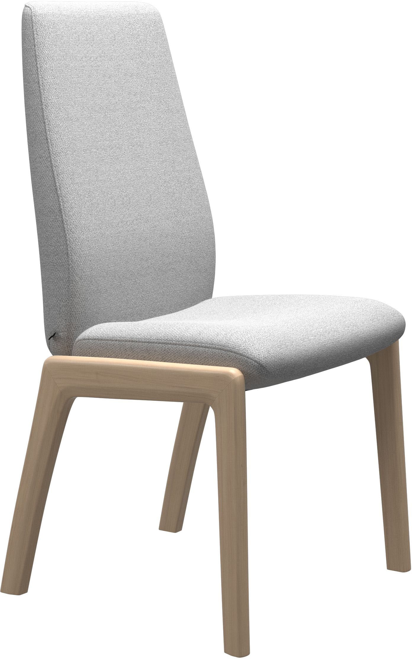 Stressless® Polsterstuhl »Laurel«, ROHLEDER Stoff Q2 FARON, High Back, Größe L, mit abgerundeten Beinen in Eiche natur