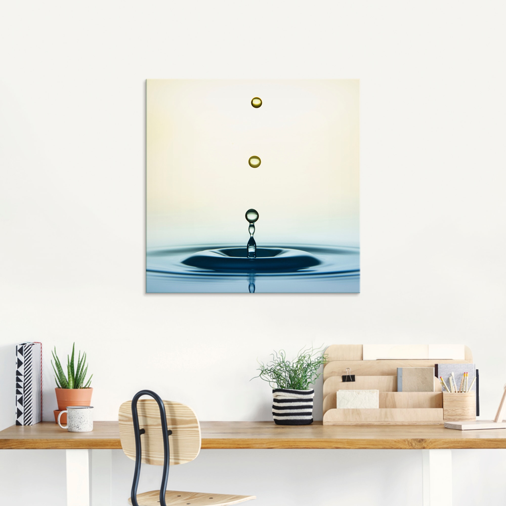 Artland Glasbild »Tropfen«, Zen, (1 St.), in verschiedenen Größen