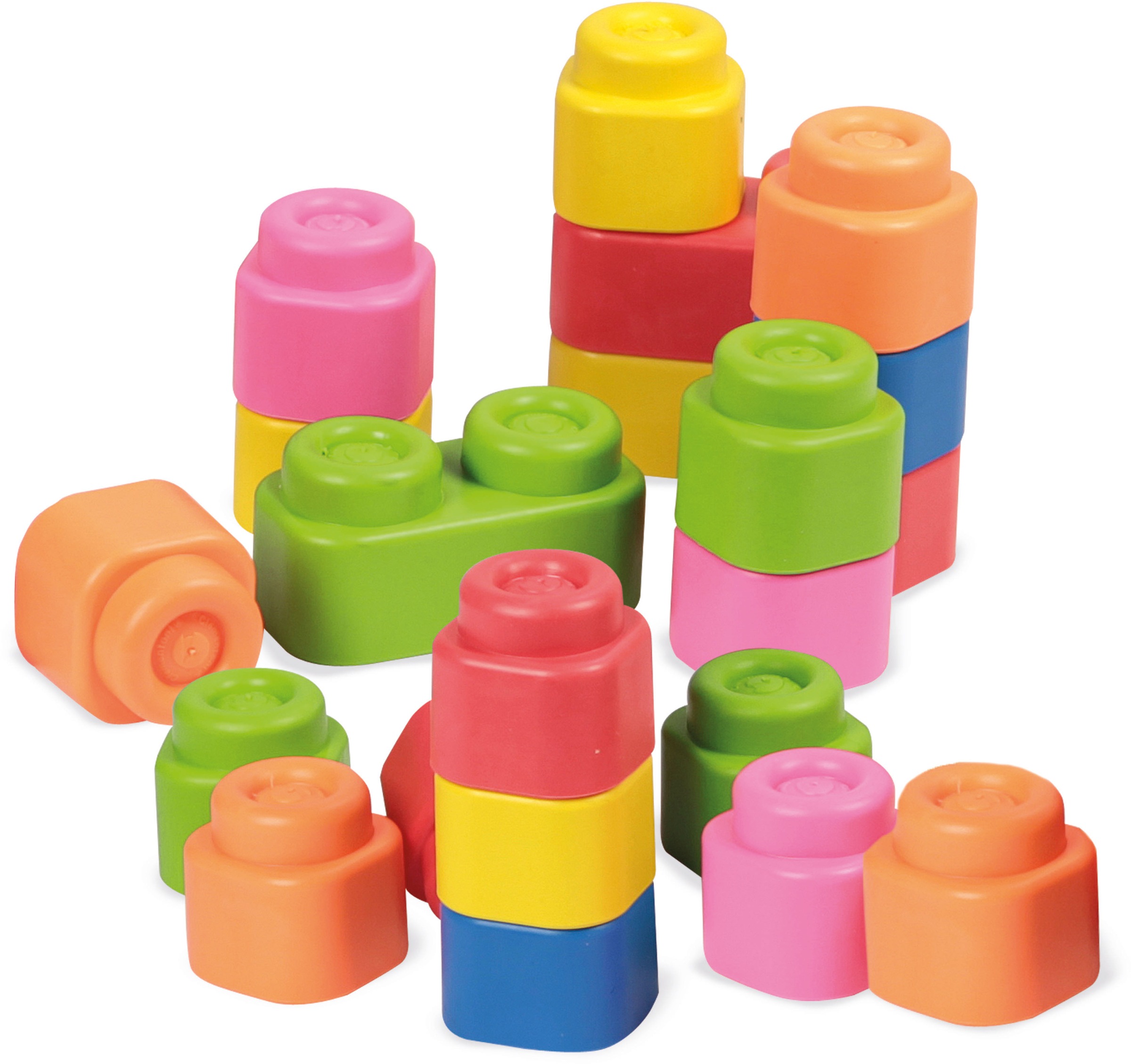 Clementoni® Spielbausteine »Clemmy Soft«, (48 St.), im Beutel; Made in Europe