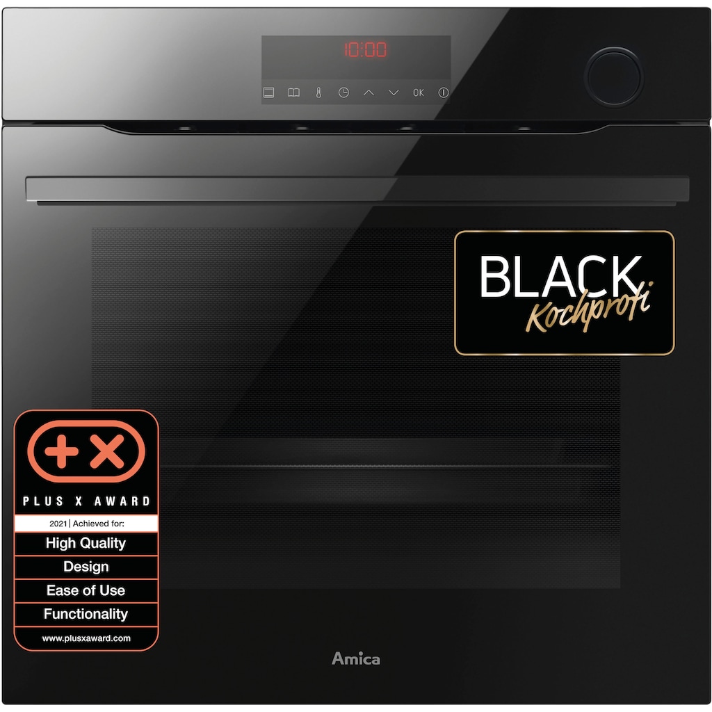 Amica Dampfbackofen »EBSX 949 610 S«, EBSX 949 610 S, mit Teleskopauszug nachrüstbar, Steam Clean