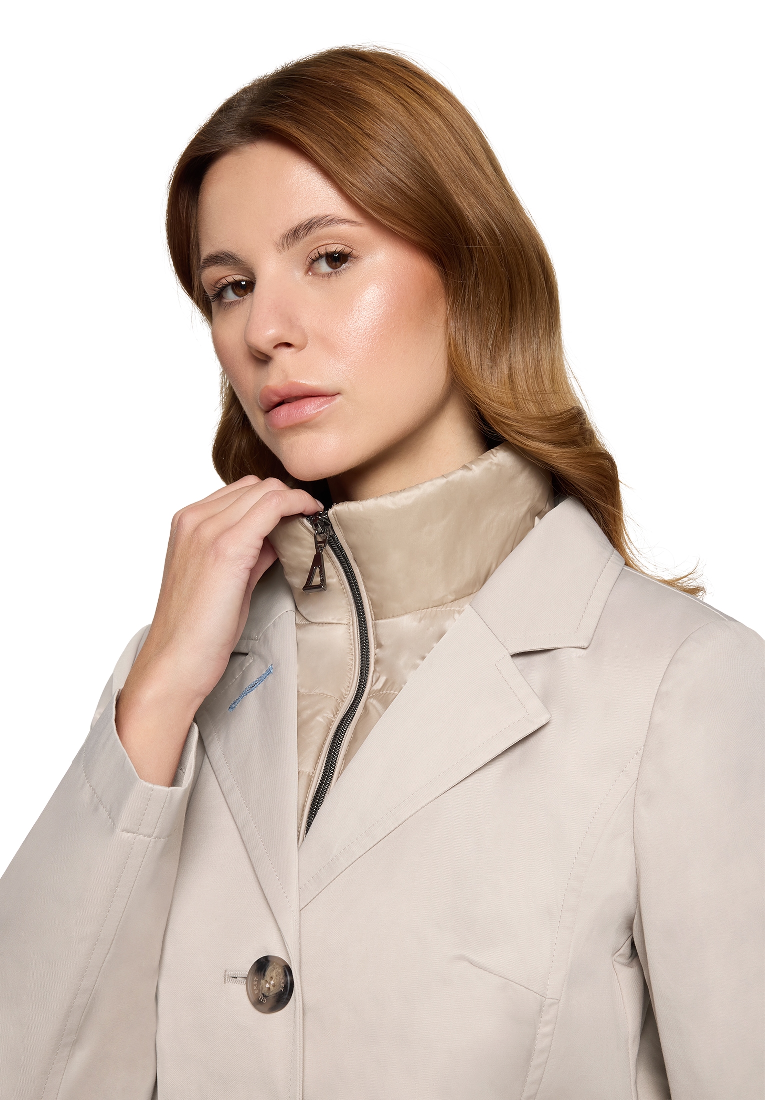 Gil Bret Outdoorjacke mit Stehkragen