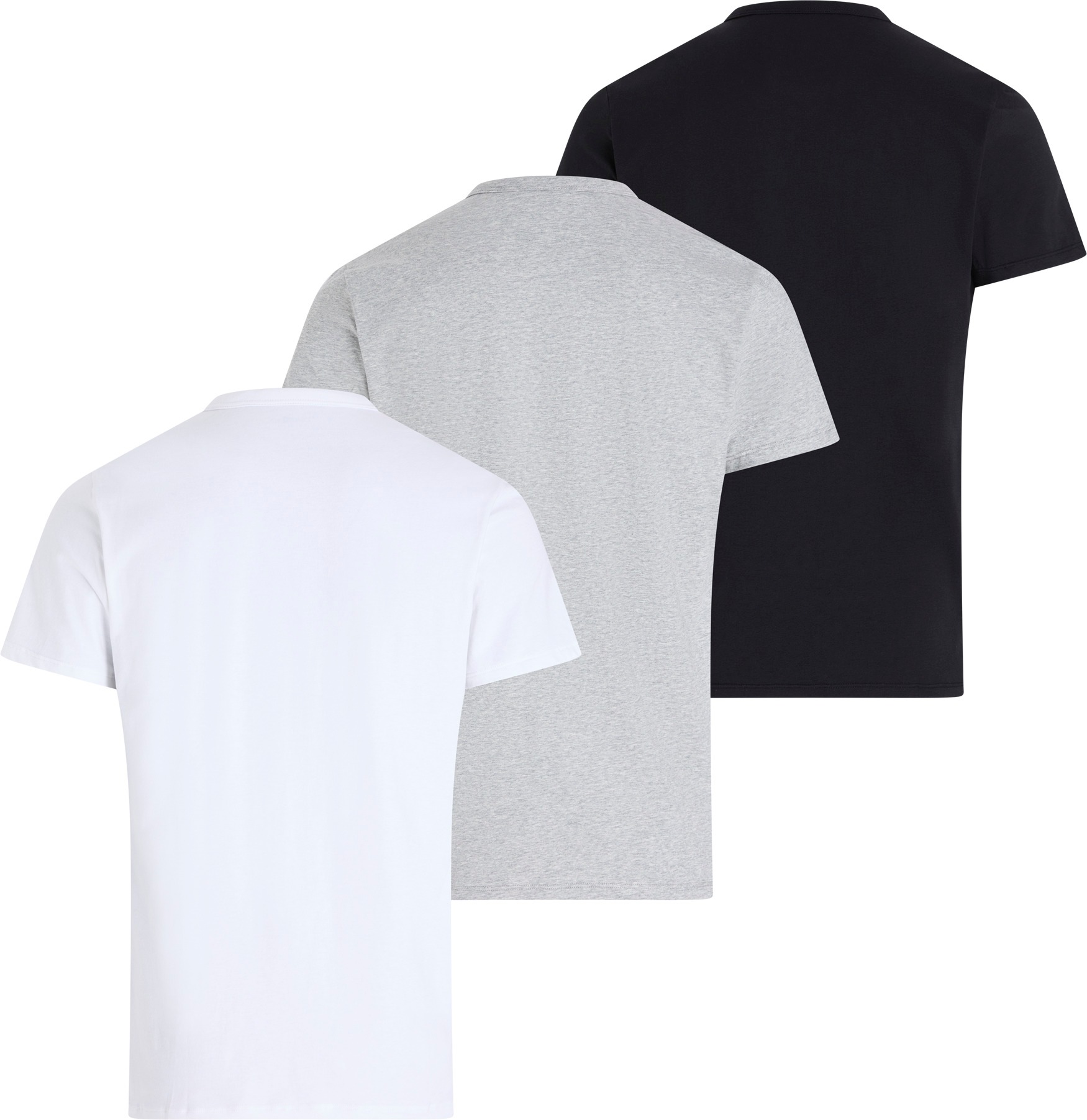 Calvin Klein Underwear T-Shirt »SHORT SLEEVE CREW NECK 3PK«, (Packung, 3 tlg., 3er-Pack), mit Logo am Saum