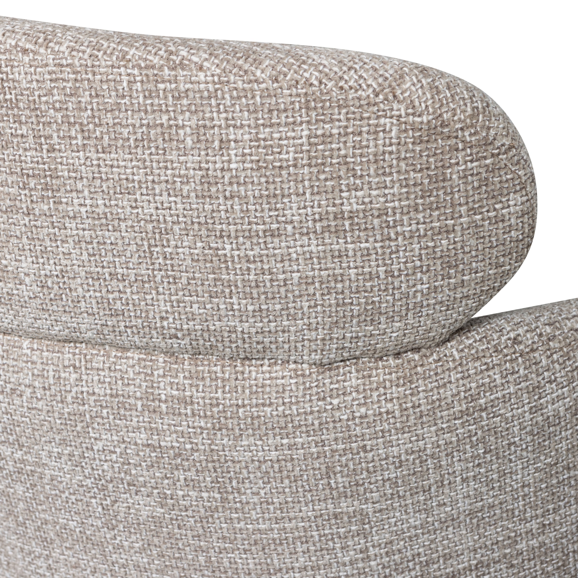 WOOOD Esszimmerstuhl »Fenne«, (Set), 2 St., Webstoff, Polterstuhl mit Drehfuß, gewebtem Stoff, Höhe 80 cm