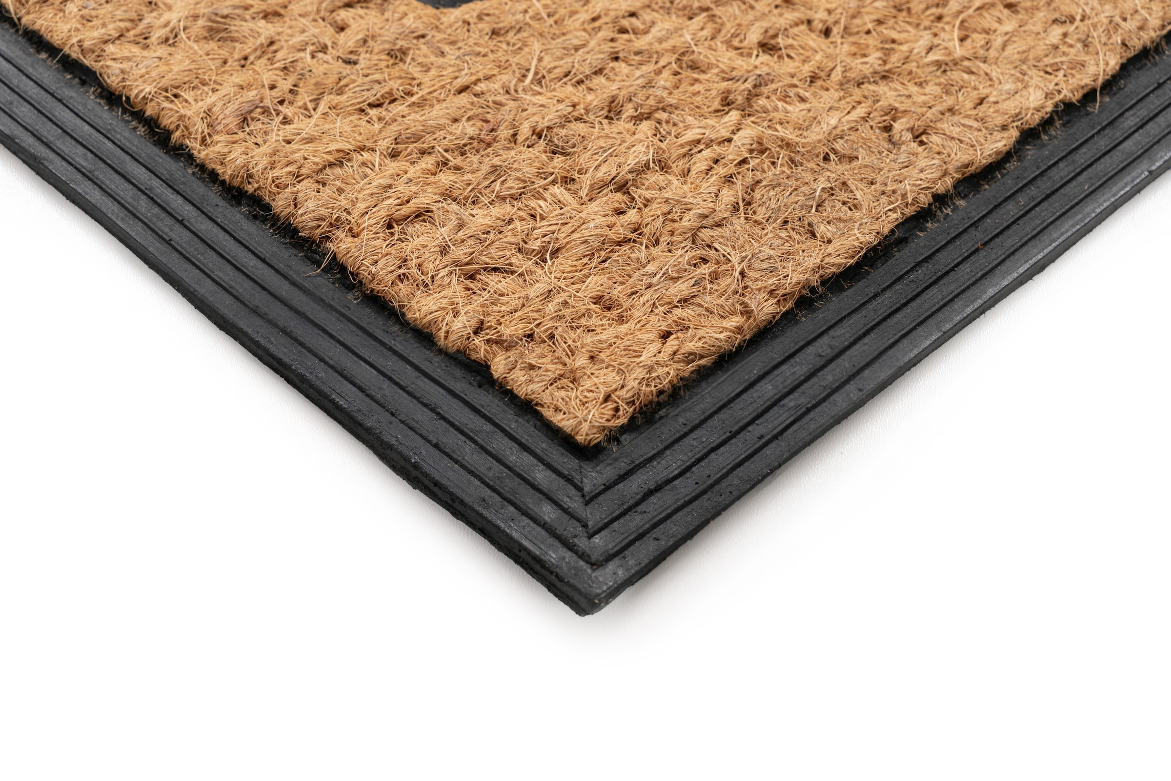 Kayoom Fußmatte »Entry 225« rechteckig 11 mm Höhe Türmatte, Kokos Gummi, Eingang, Welcome
