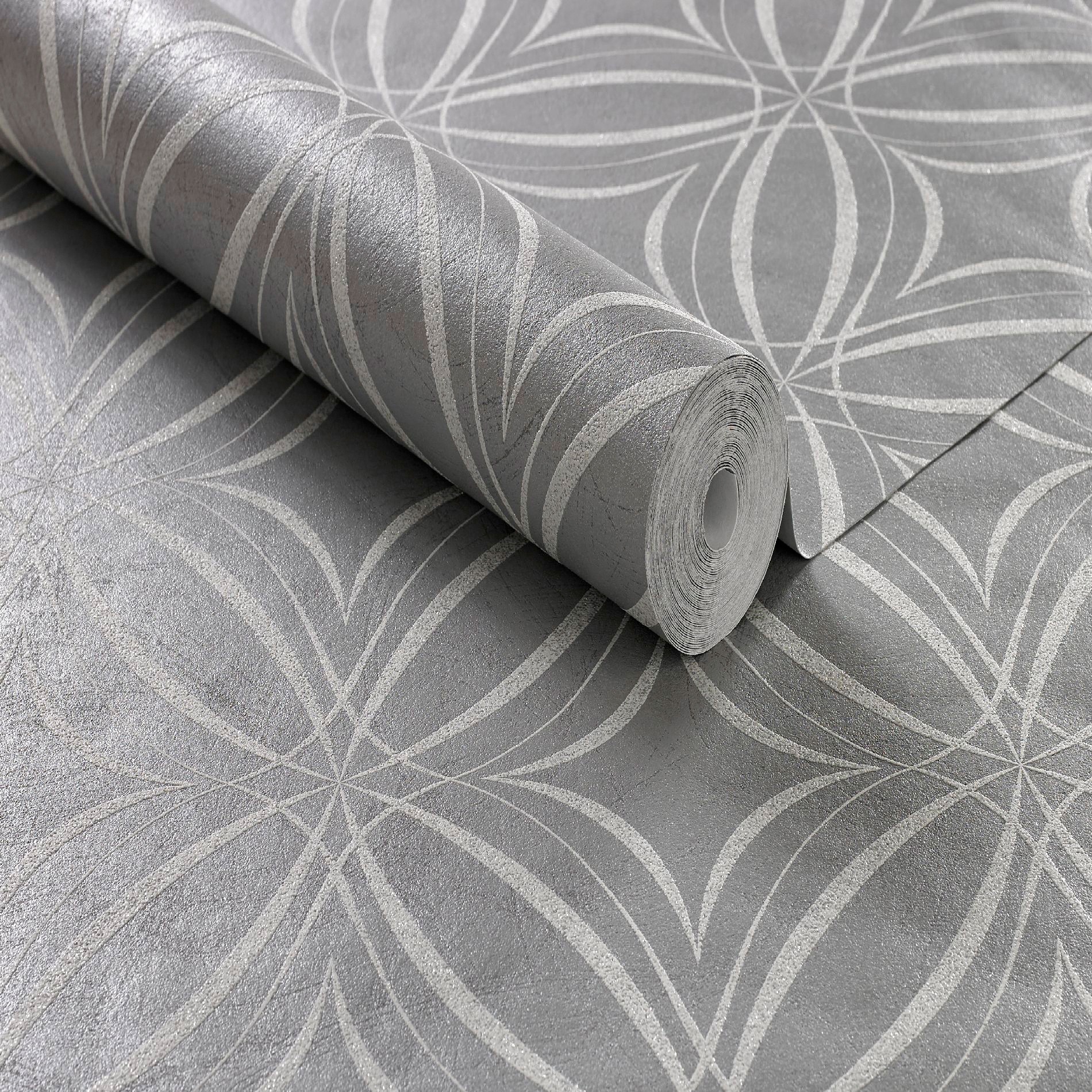 Superfresco Easy Vliestapete »Glitz Geo« geometrisch | grafisch geprägt 1000 cm Länge