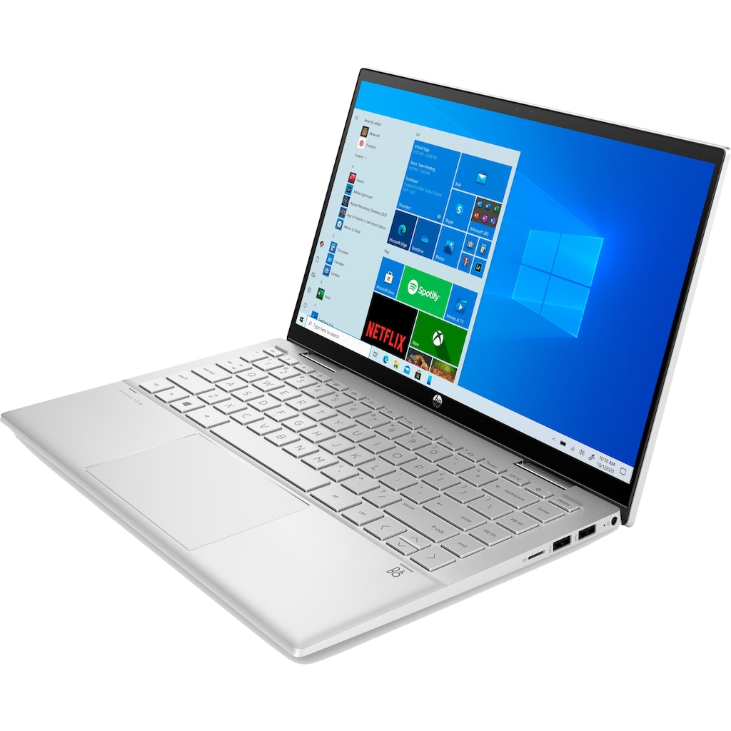 HP Convertible Notebook »Pavilion x360 14-dy0210ng«, 35,6 cm, / 14 Zoll, Intel, Pentium Gold, UHD Graphics, 256 GB SSD