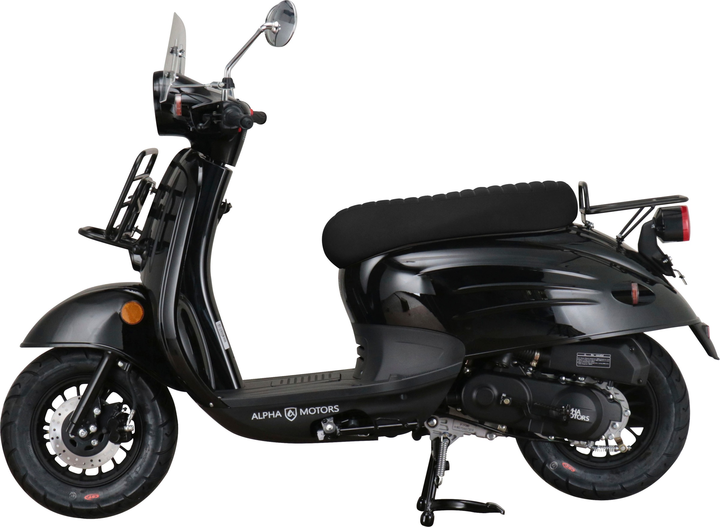 Alpha Motors Mofaroller »Adria« 50 cm³ 25 km/h Euro 5 2,72 inkl. Windschild,  mit Lenkerschloss und Windschild