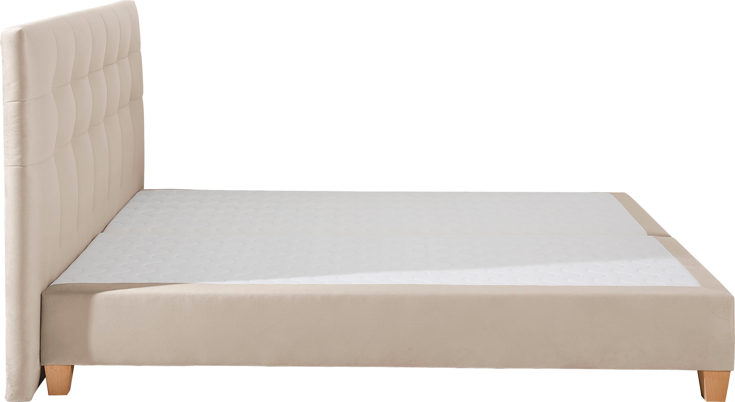 5. Bild von Home affaire Boxspringbett »Moulay«, inkl. Topper, in Überlänge 220 cm, 3 Härtegrade, auch in H4