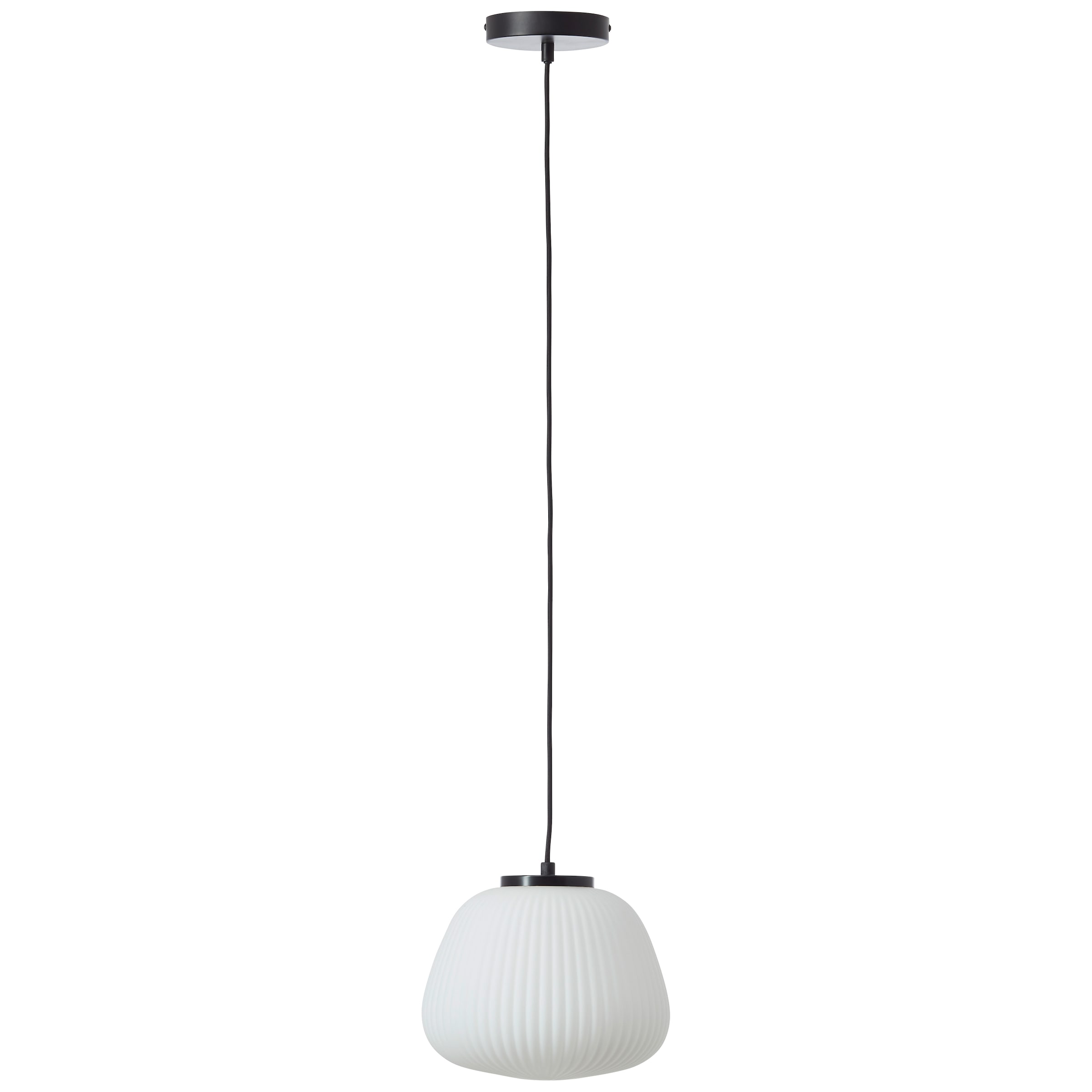 Brilliant Pendelleuchte »Kaizen« E27 1 Stk. 176 x 25 cm, E27, kürzbar, Riff günstig online kaufen
