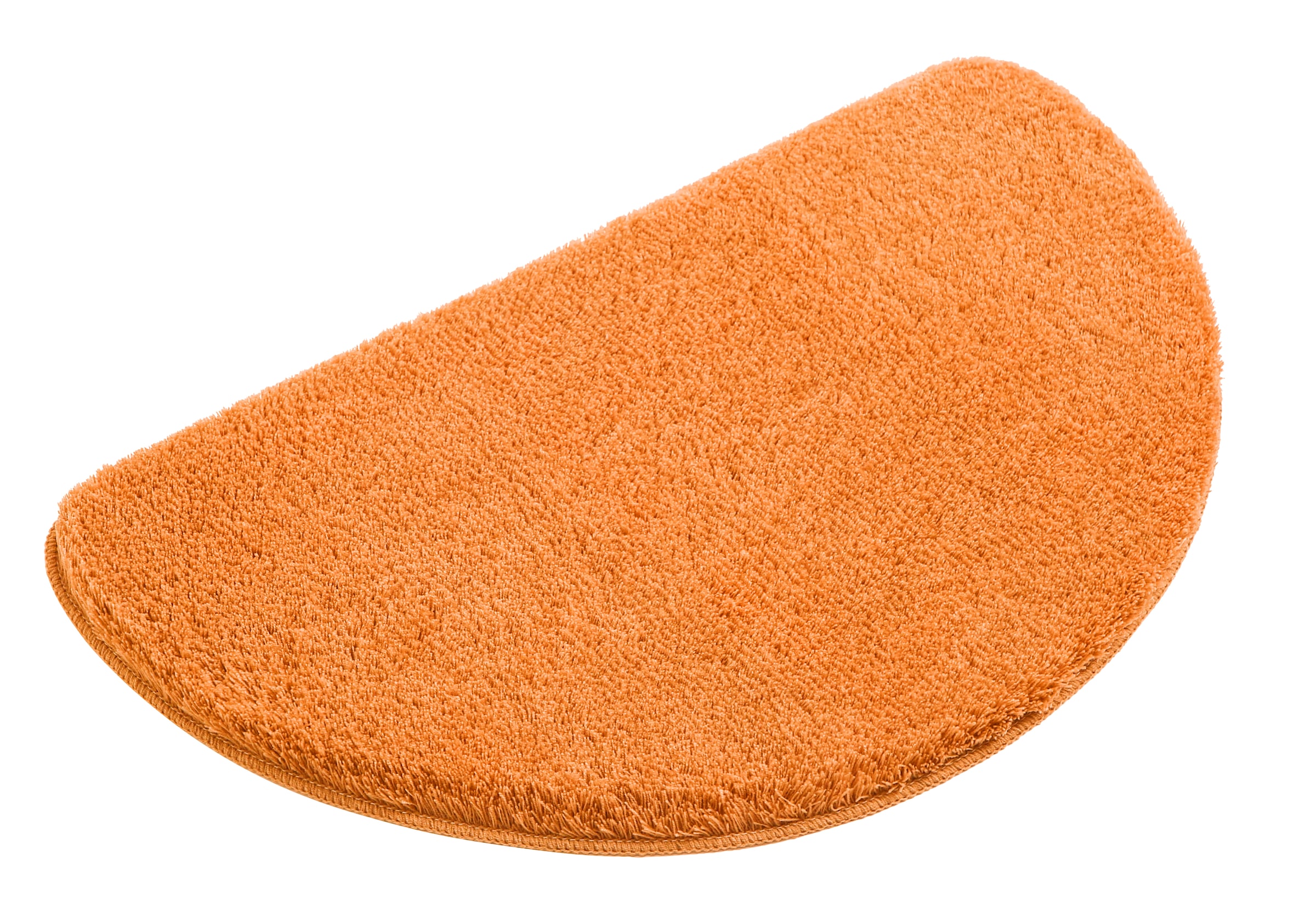 my home Badematte »Merida, Badvorleger, Badezimmer Teppich«, rutschhemmend beschichtet, fußbodenheizungsgeeignet-schnell trocknend-strapazierfähig, Badteppich, Uni Farben, rechteckig, rund & als 2-tlg. Set erhältlich