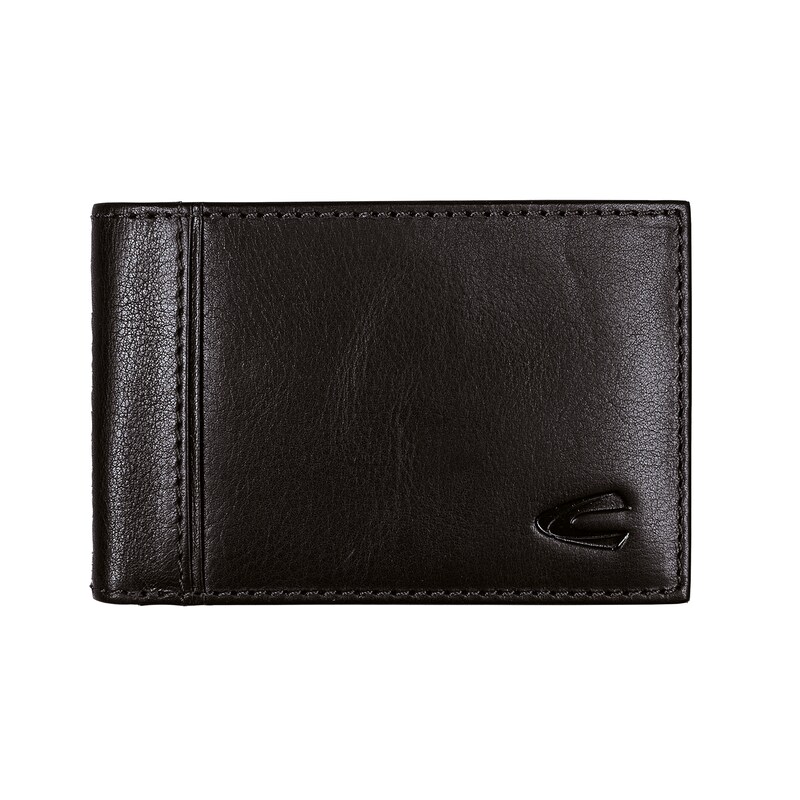 CAMEL ACTIVE Geldbörse »Pine« aus pflanzlich gegerbtem Rindsleder im kernigen Look mit RFID-Schutz schwarz