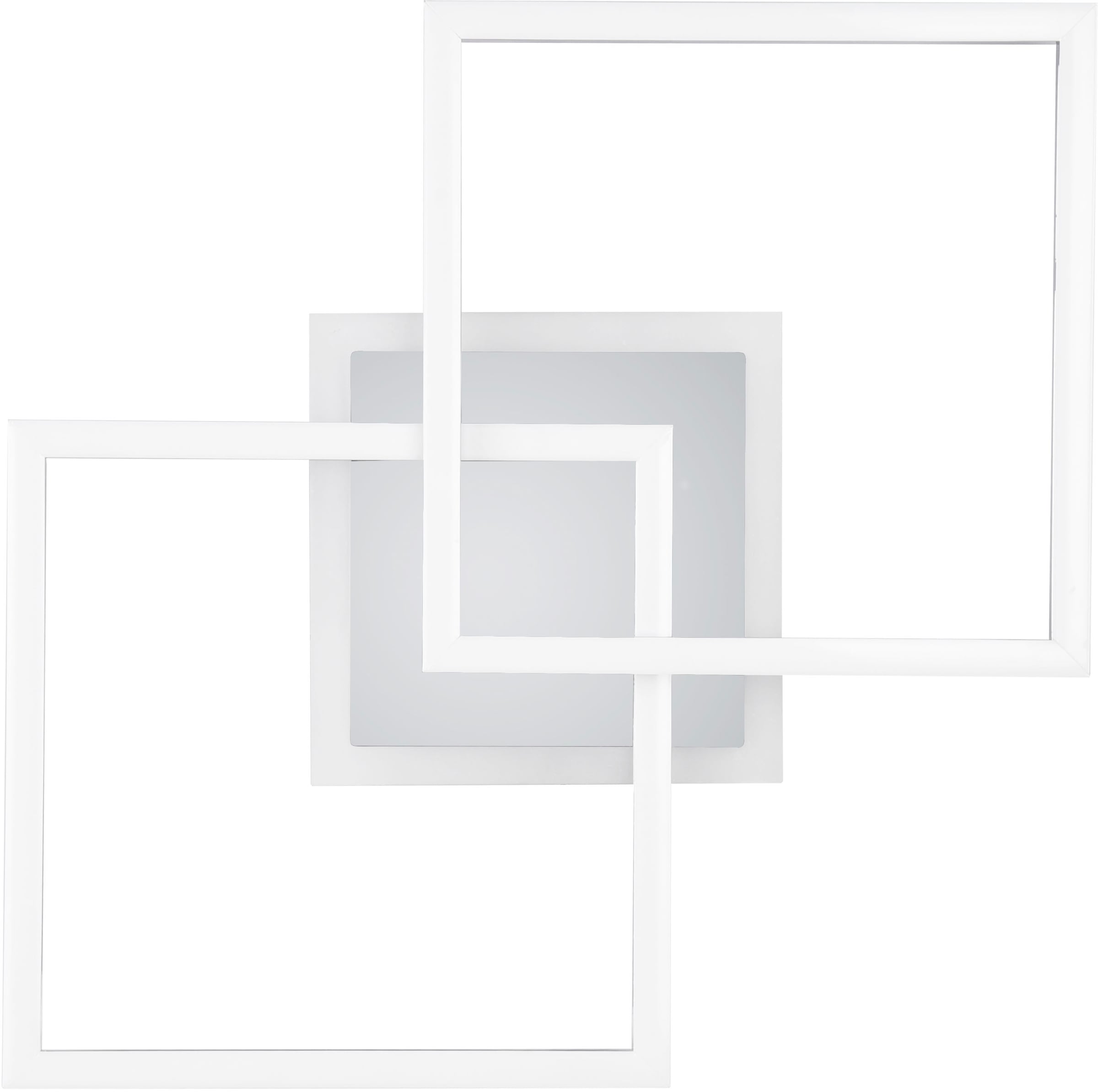 REALITY Leuchten LED Deckenleuchte »Venida« LED-Board 1 Stk. Neutralweiß neutralweiß 4000K, dimmbar, Memoryfunktion, 3000 Lumen 25W, 35x57 cm