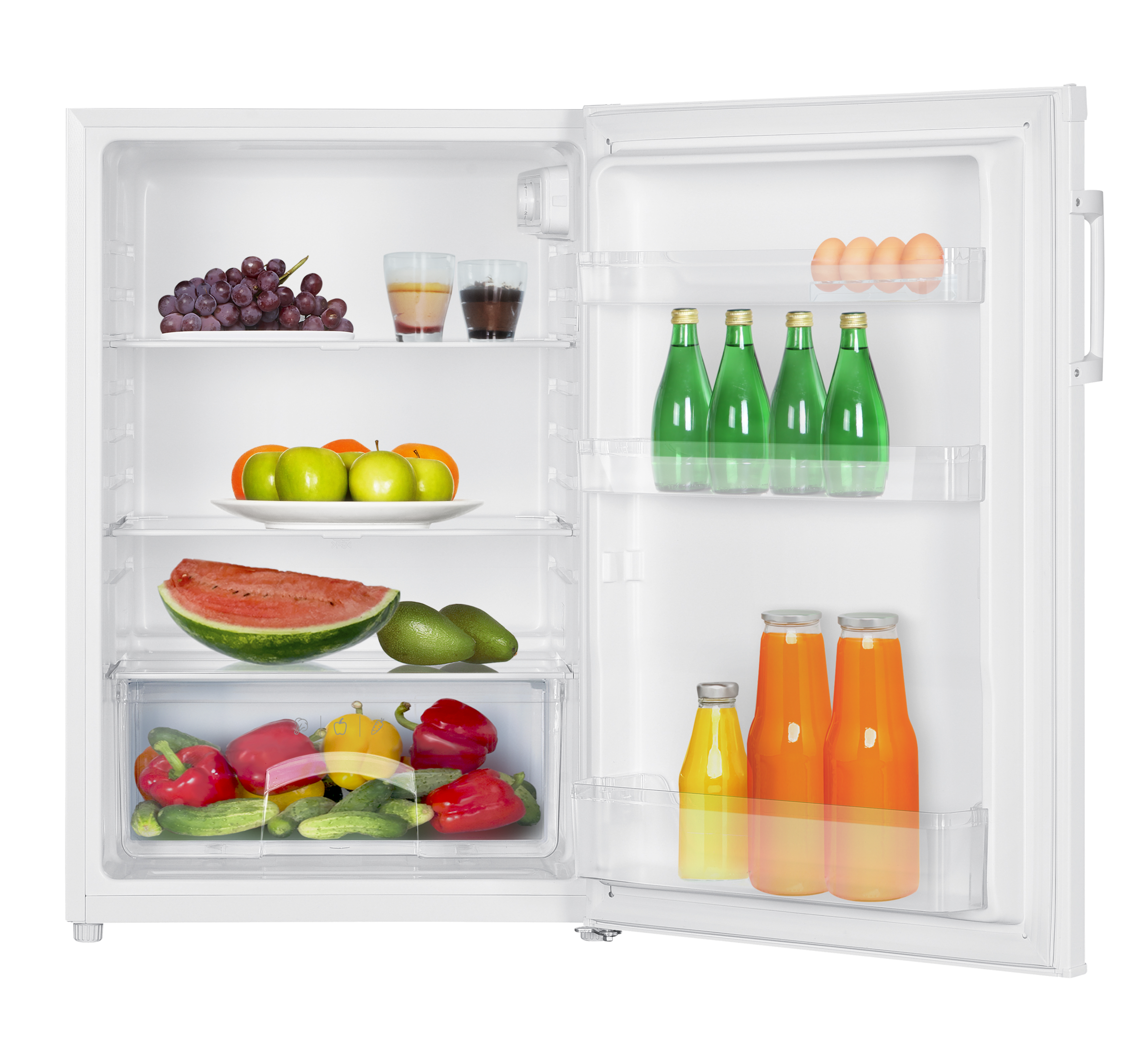 Amica Vollraumkühlschrank »VKS 351 180 W« 85 cm hoch 55 cm breit Leise, komfortabel und flexibel – macht den Alltag leichter