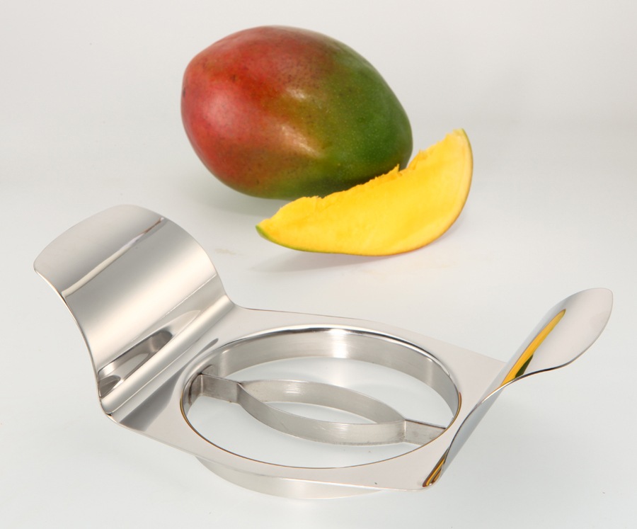 GSD HAUSHALTSGERÄTE Obstschneider, für Mango, aus Edelstahl