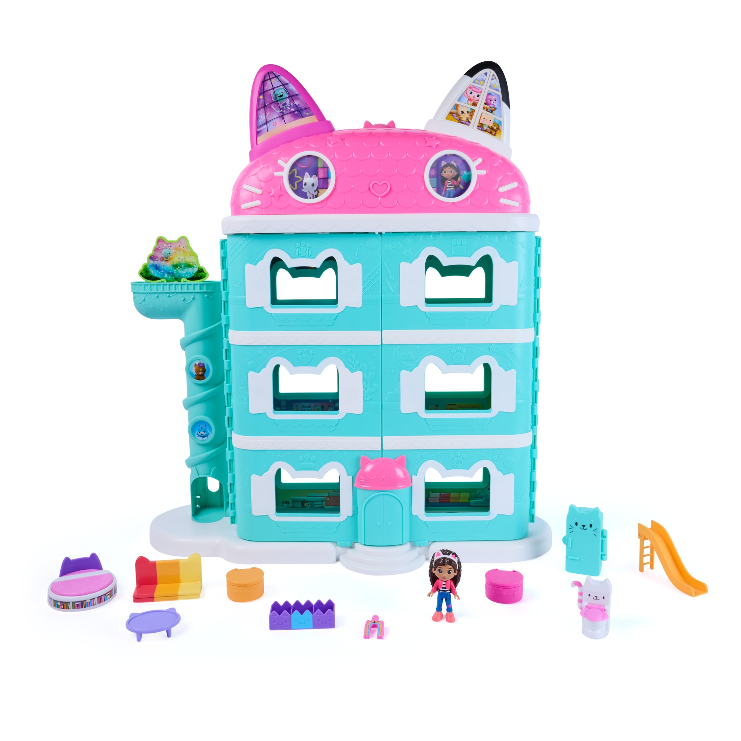 Spin Master Puppenhaus »DreamWorks Gabby's Dollhouse Katz-tastisches Puppenhaus 2026«