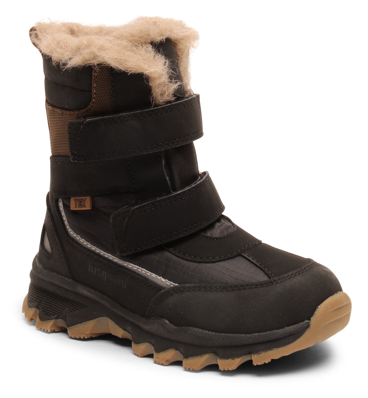 Bisgaard Winterstiefel »bisgaard eddie tex«, Snowboots, Klettstiefel, Outdoor Schuh mit TEX-Membrane