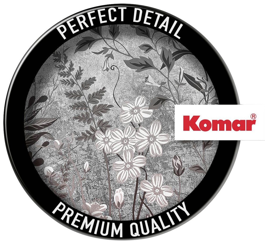 Komar Vliestapete »Digitaldruck Vlies -  Moonlight Flowers - Größe 200 x 250 cm« bedruckt glatt Wohnzimmer, Schlafzimmer