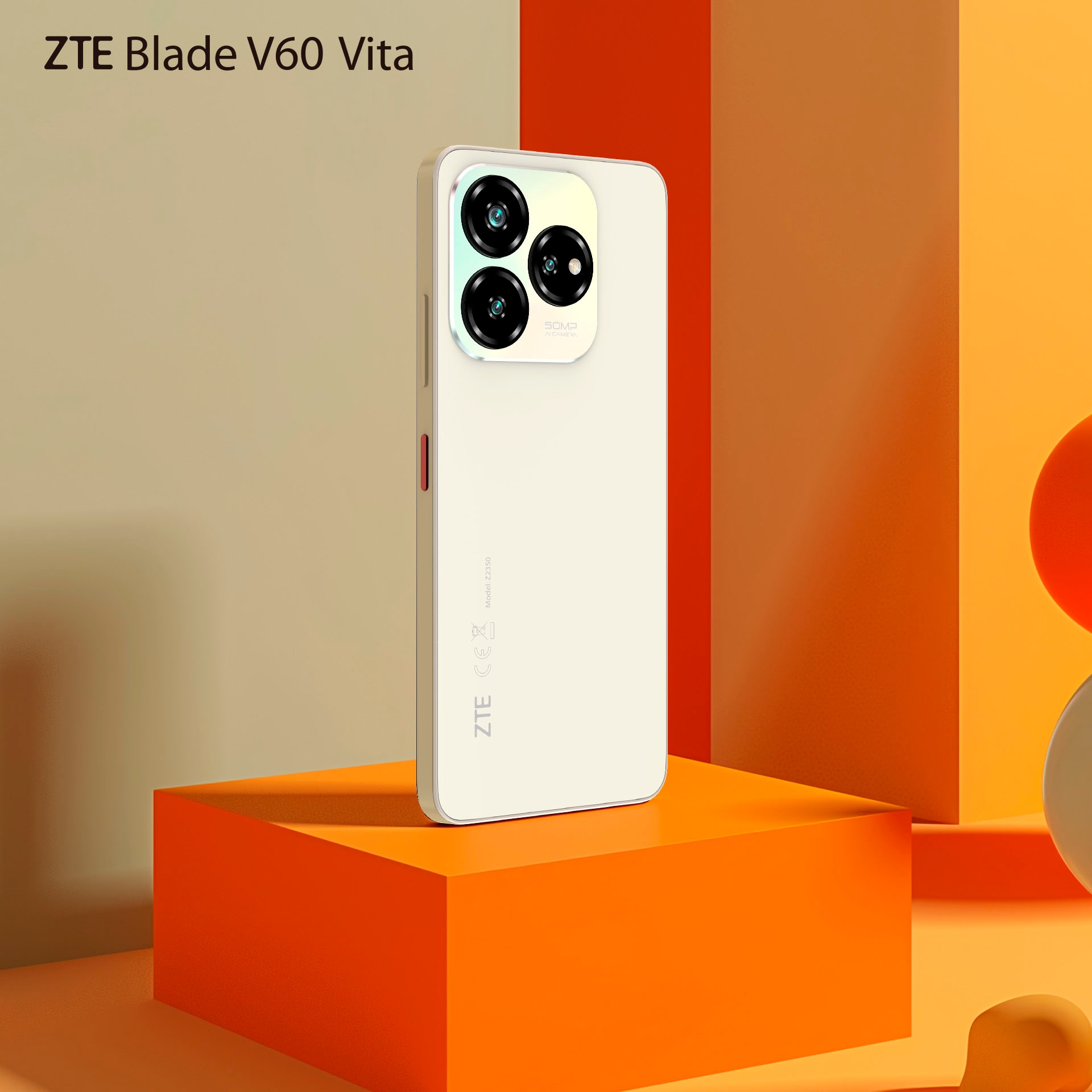 ZTE Smartphone »Blade V60 Vita«, champagne gold