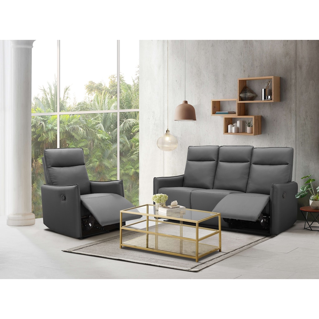 Dorel Home Relaxsessel »Lugo, Kinosessel, Recliner,«, mit manueller Relaxfunktion