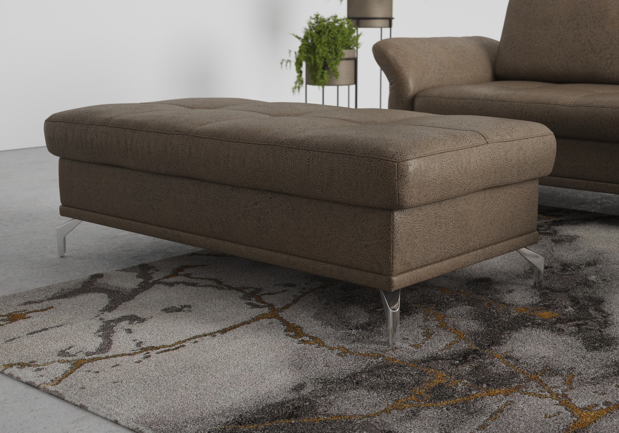 Home affaire Polsterhocker »Palm Beach« passend zur Polsterserie "Palm Beac günstig online kaufen