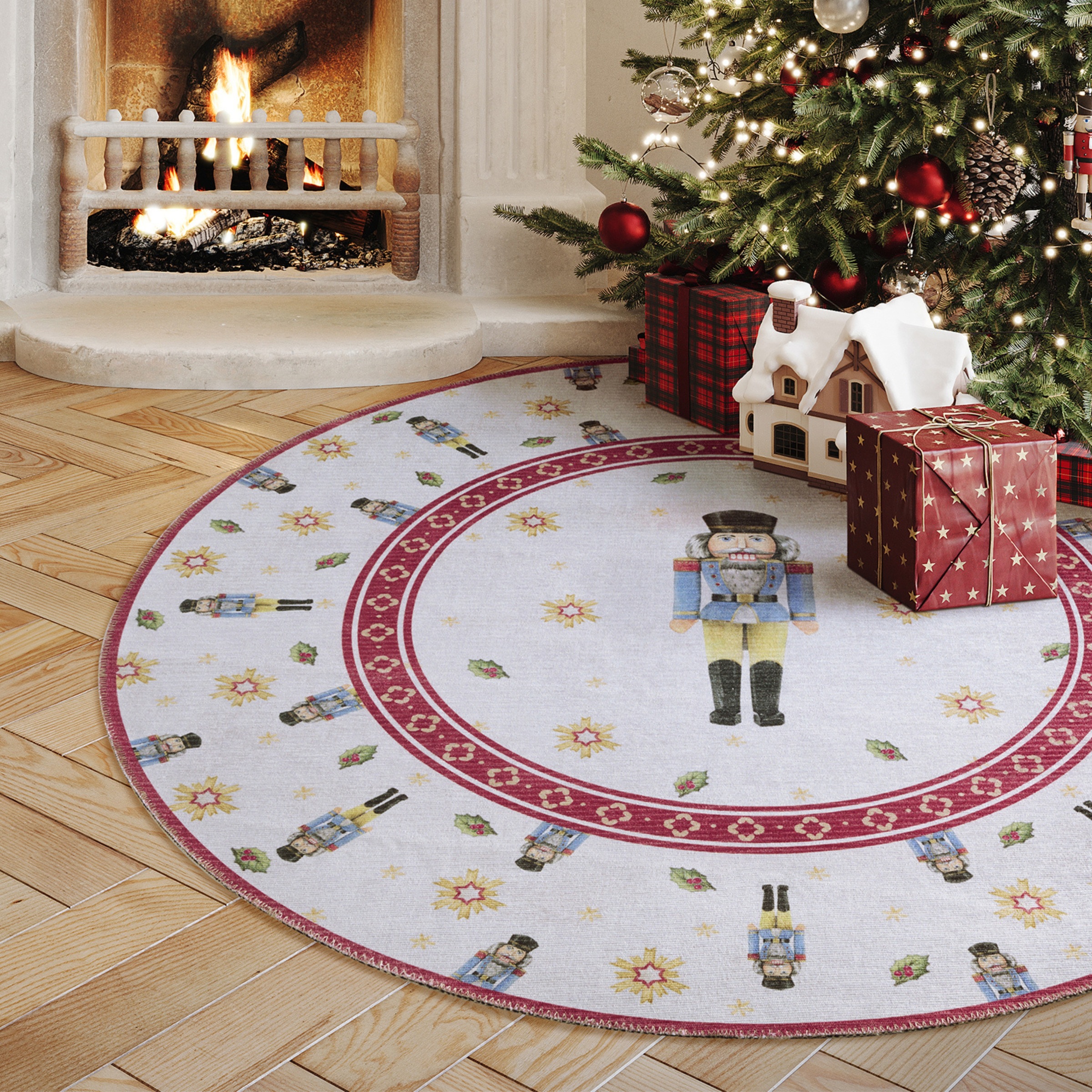 Villeroy & Boch Teppich »Toy's Delight Limited Edition Nutcracker«, rund, 3 günstig online kaufen
