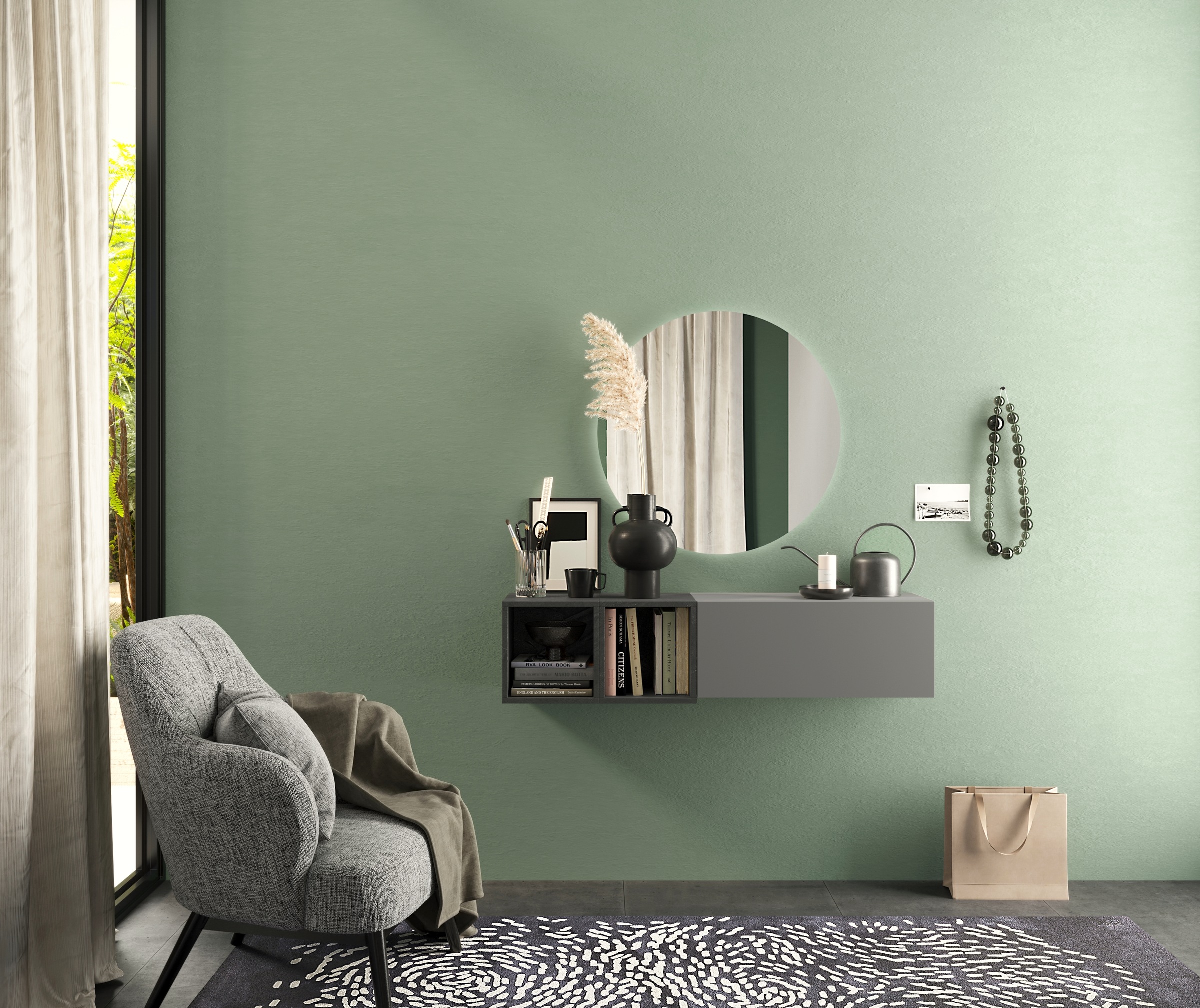 INOSIGN Garderoben-Set »INFINITY, 3tlg. Breite 125 cm, Höhe variabel, moder günstig online kaufen