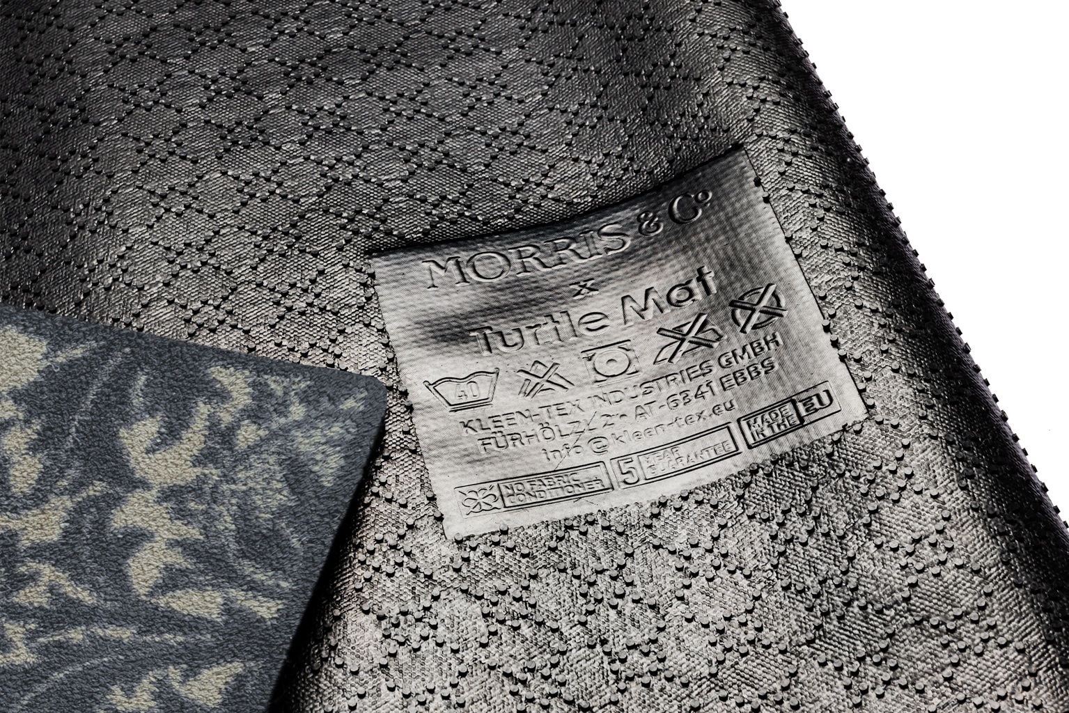 Turtle Mat Fußmatte »Thistle Blue & Gold«, rechteckig, 9 mm Höhe