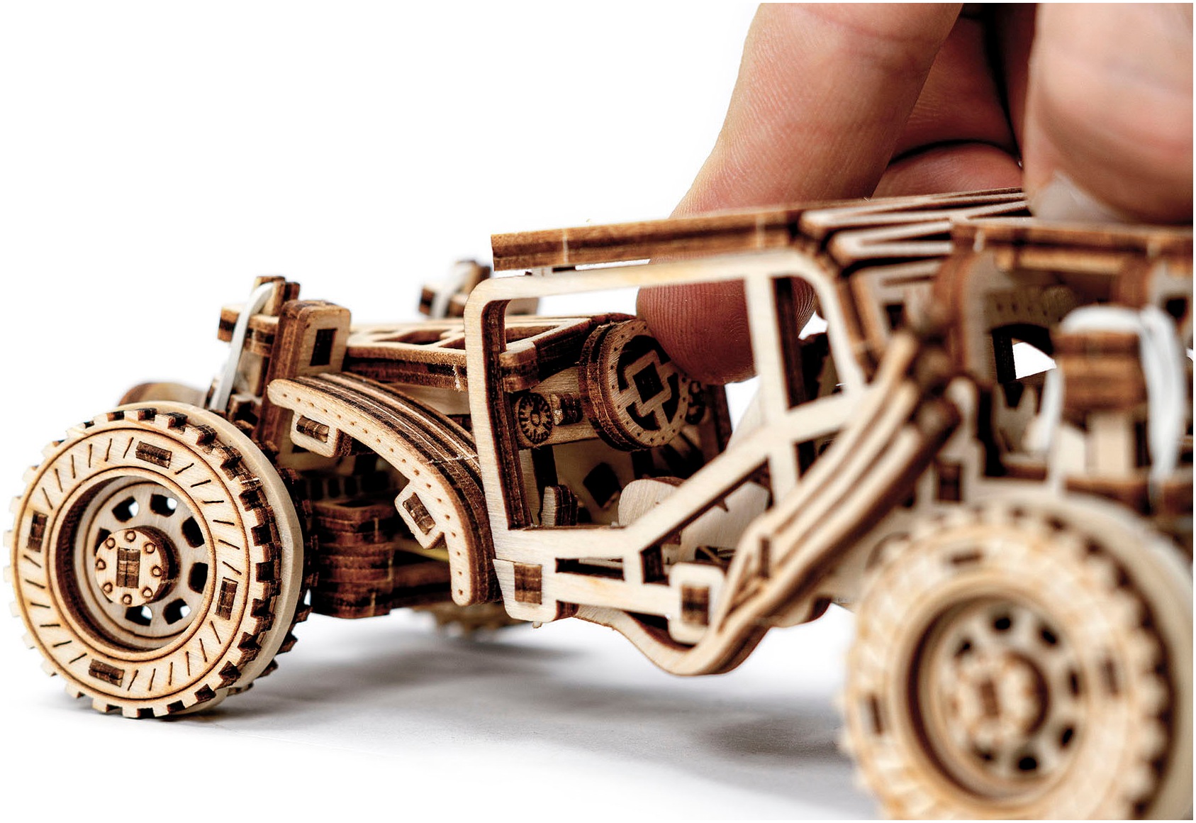 Revell® Modellbausatz »Revell Tiny Adventures, Buggy, Auto-Bausatz aus Holz,«, 1:32, Made in Europe, FSC® - schützt Wald