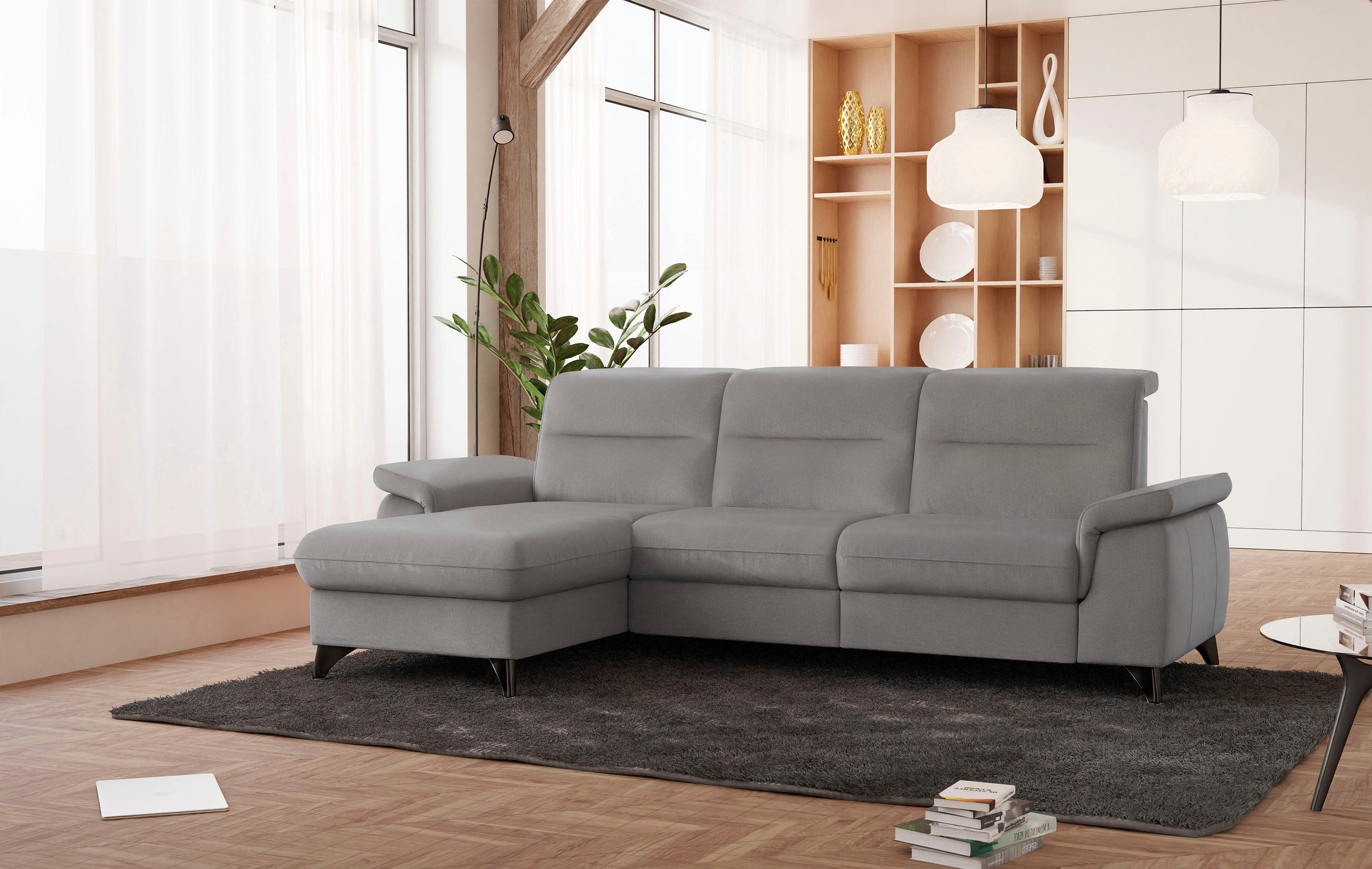 sit&more Ecksofa »Astoria L-Form«, wahlweise mit motorischer Relaxfunktion günstig online kaufen