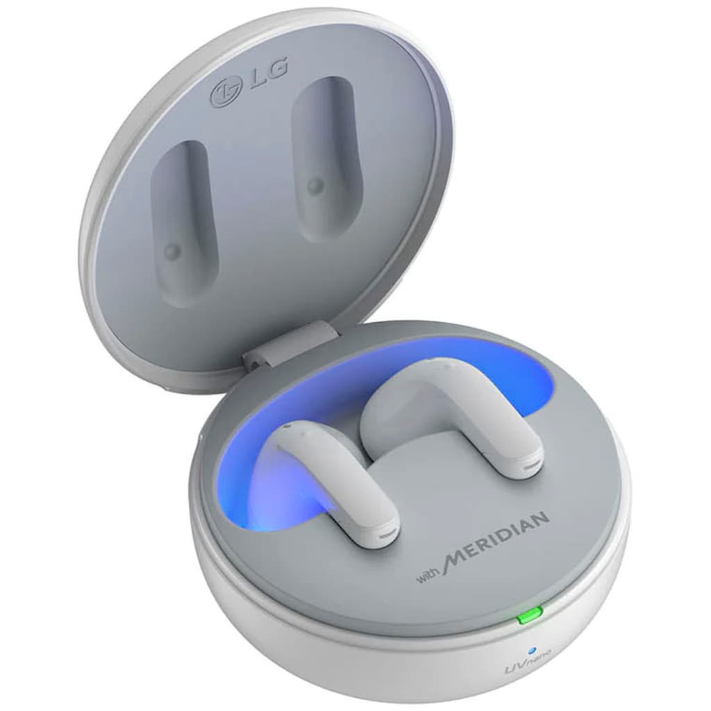 LG In-Ear-Kopfhörer »TONE Free DT60Q«, Bluetooth, Active Noise Cancelling (ANC)-Freisprechfunktion-LED Ladestandsanzeige-Sprachsteuerung-integrierte Steuerung für Anrufe und Musik