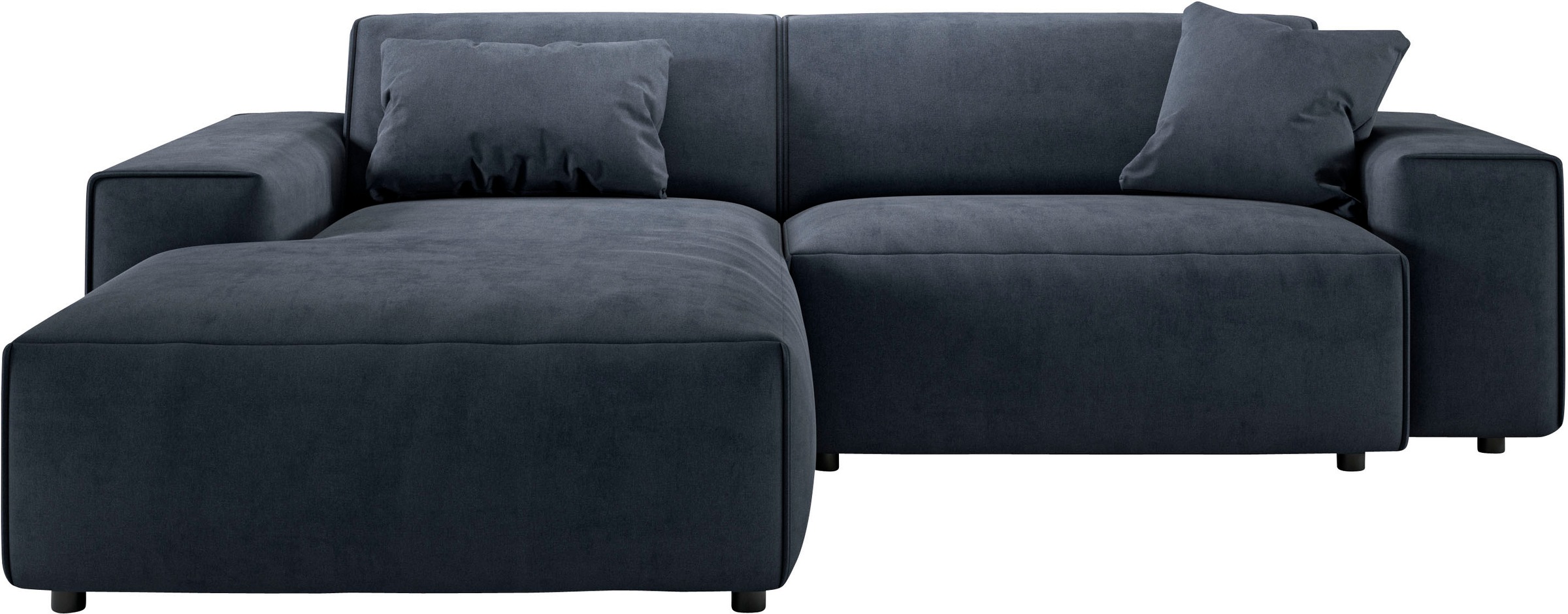 andas Ecksofa »Glimminge L-Form auch in Breitcord, Feincord + Easy care-Bezug,«, Breite 234, Zierkissen
