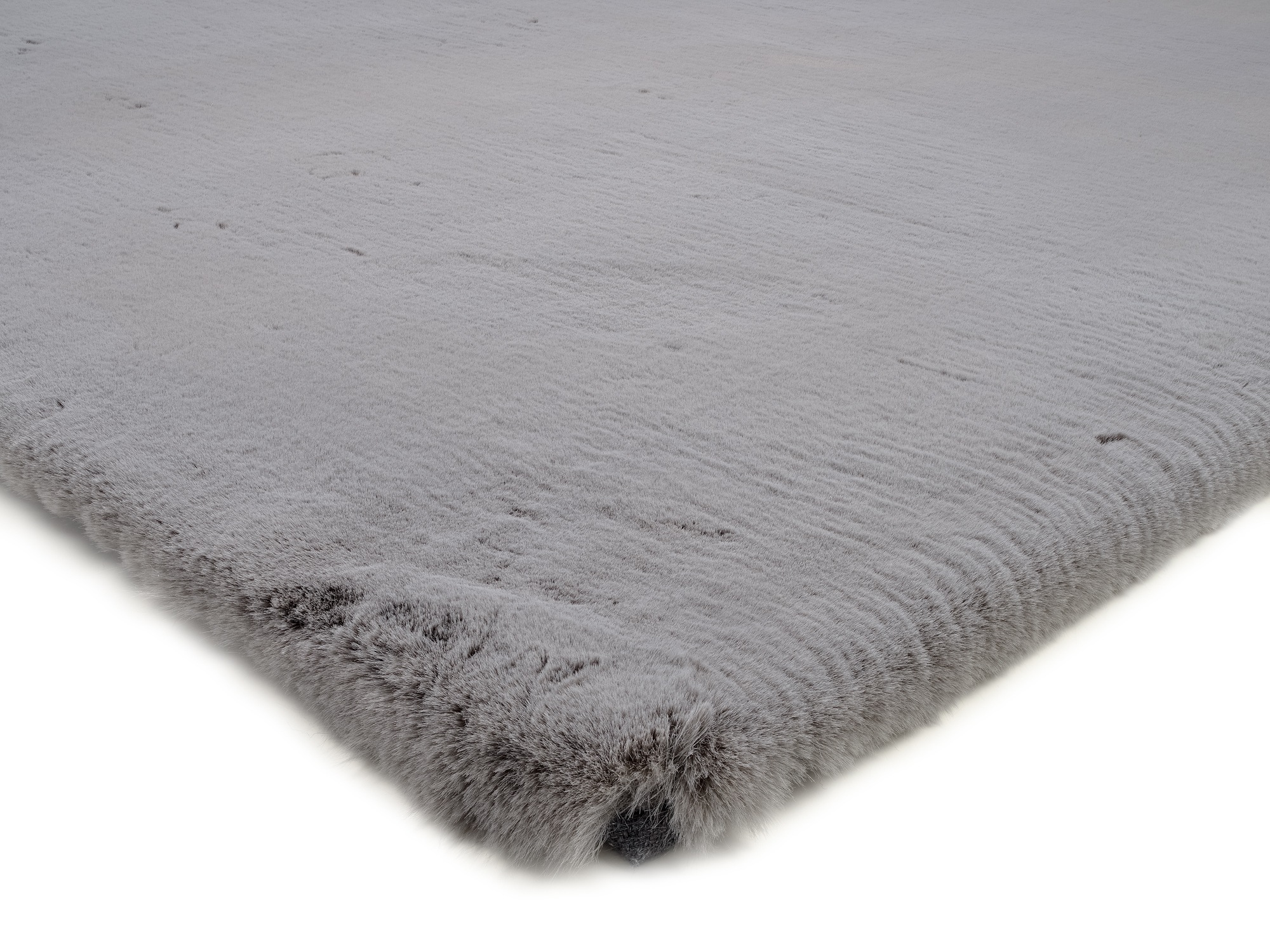 OCI DIE TEPPICHMARKE Teppich »ALISSA«, rechteckig, 38 mm Höhe, Kuschelig weicher Flor, Kaninchen Fell Haptik, getuftet