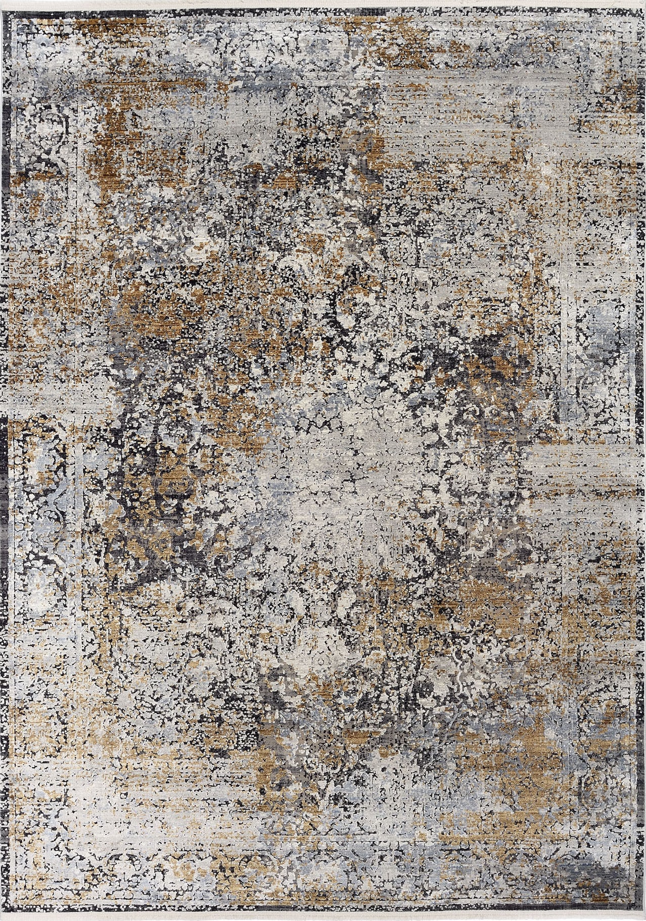 OCI DIE TEPPICHMARKE Teppich »IMPRESSION VERA« rechteckig 8 mm Höhe Vintage, feine Fransen, leichter Glanz durch Viskose, Wohnzimmer