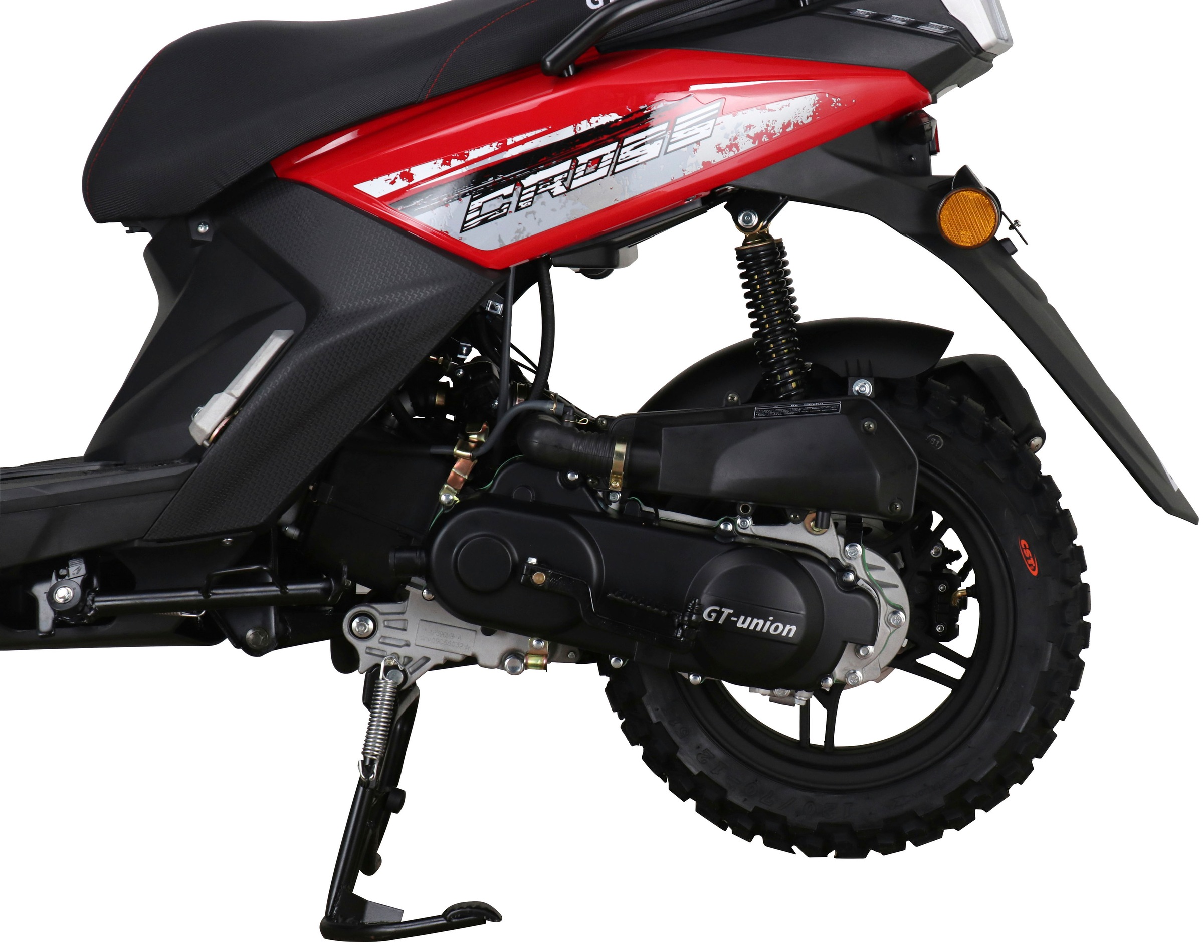 GT UNION Motorroller »Cross 2.0 45«, 49,6 cm³, 45 km/h, Euro 5, 3 PS, Luftgekühlter Motor