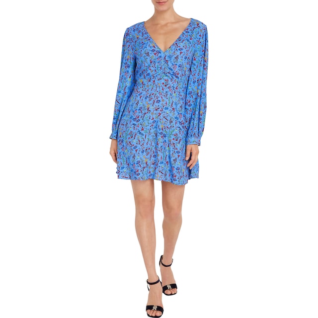 Tommy Hilfiger Shirtkleid »VIS FLORAL SHORT DRESS LS«, in farbenfrohem  Floral-Print online kaufen