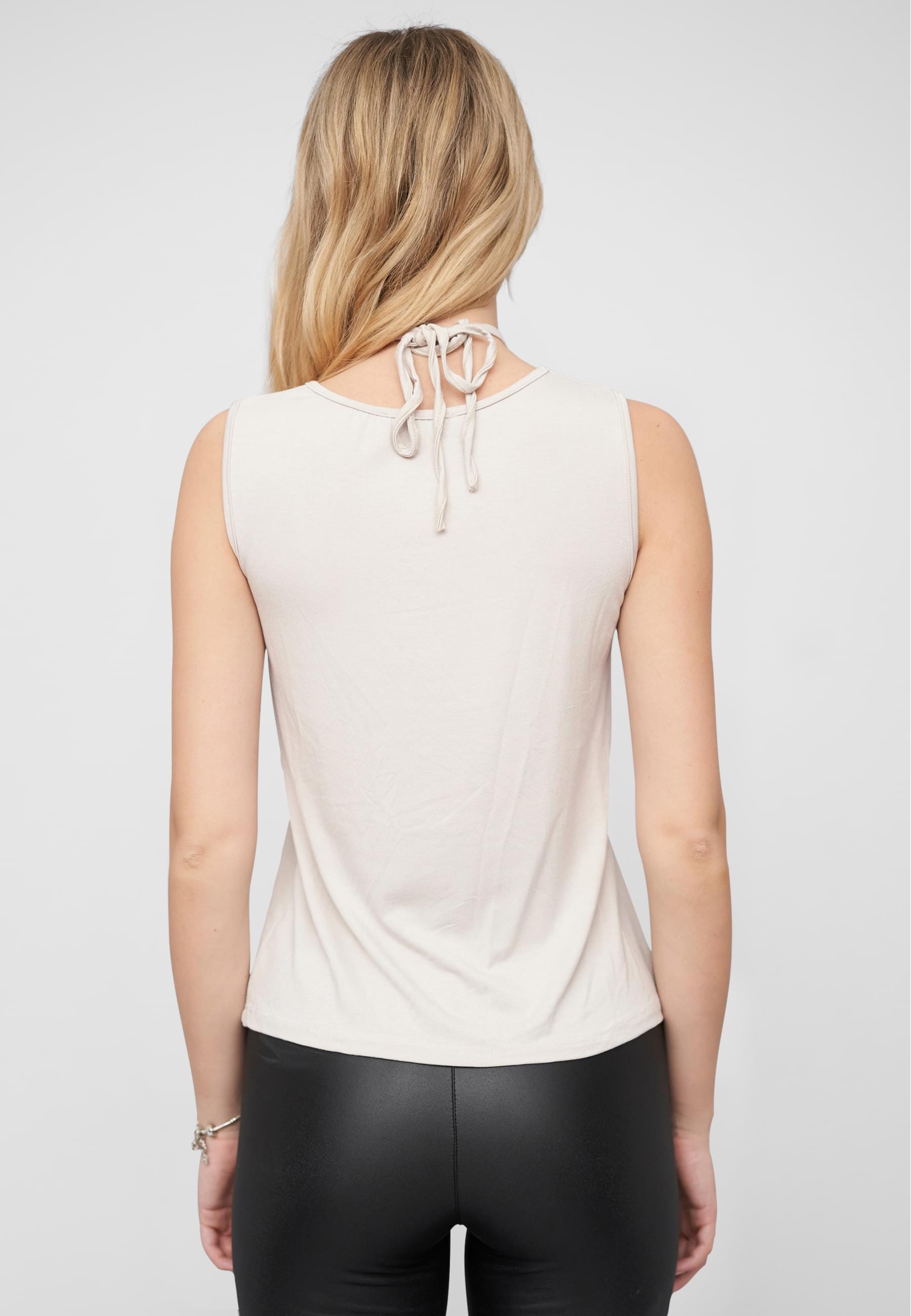 CLOUD 5IVE Muskelshirt »CLOUD 5IVE Cloud 5ive Viscose Neckholder Top with Ring-Detail« 1 Stk.