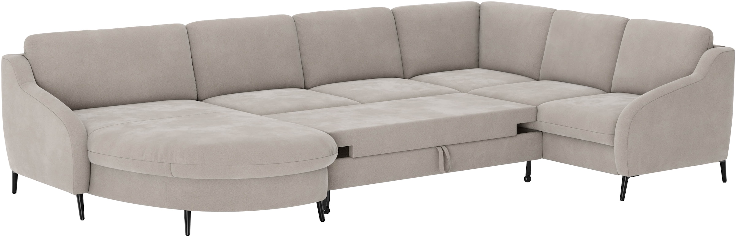 sit&more Wohnlandschaft »Soul U-Form«, wahlweise mit Bettfunktion und Schubkasten