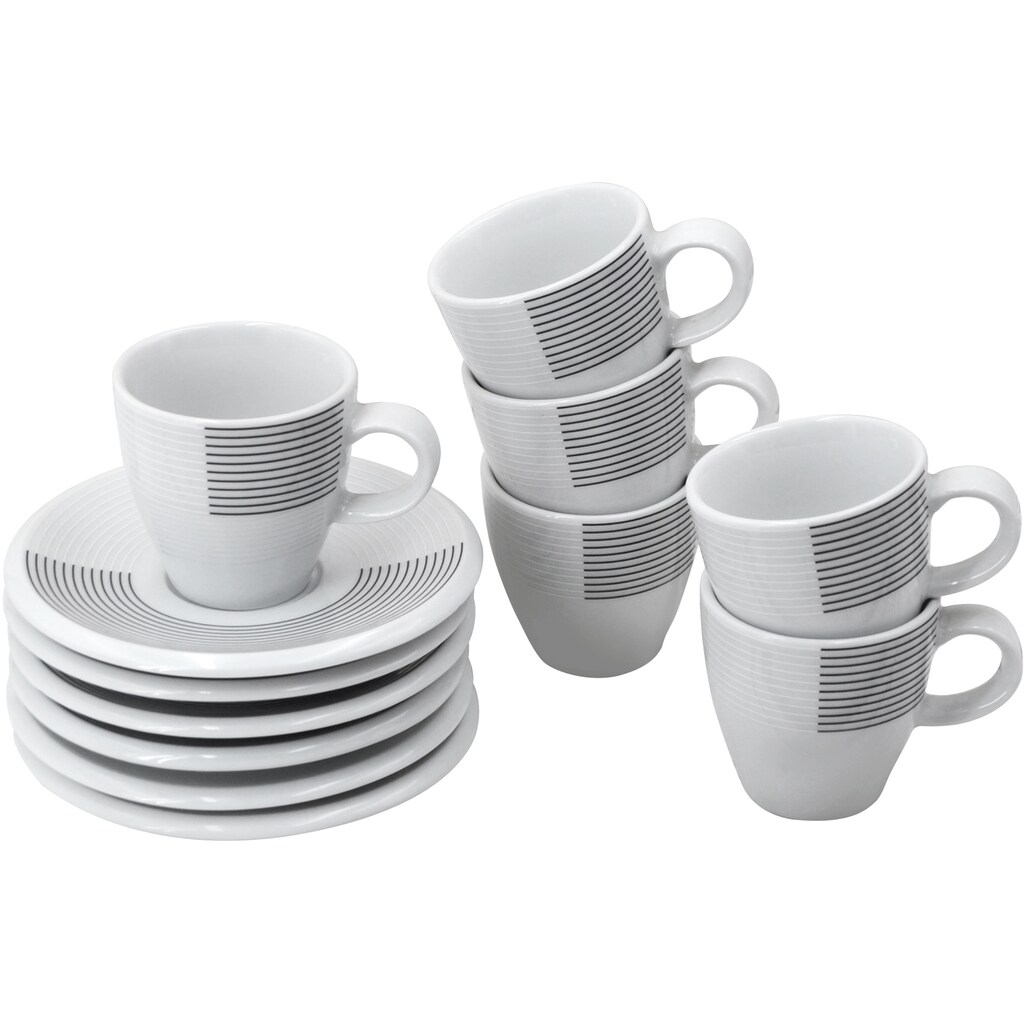 Retsch Arzberg Espressotasse »Novo Ultra«, (Set, 12 tlg.)