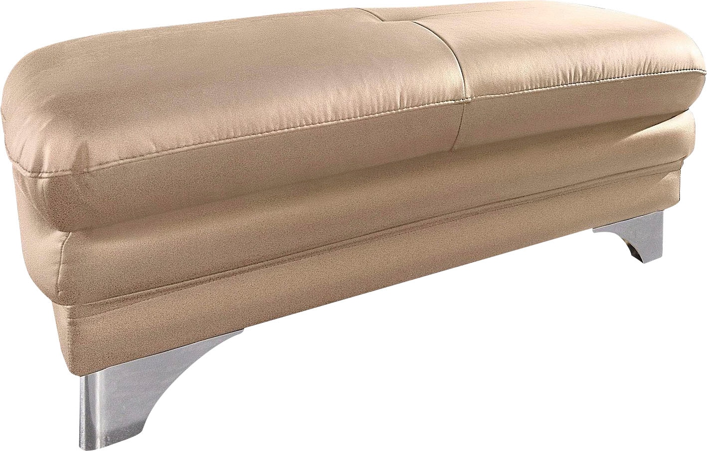 COTTA Polstergarnitur »Enterprise L-Form«, (Set), Set bestehend aus: Ecksofa mit Arm- & Kopfteilverstellung & Hocker