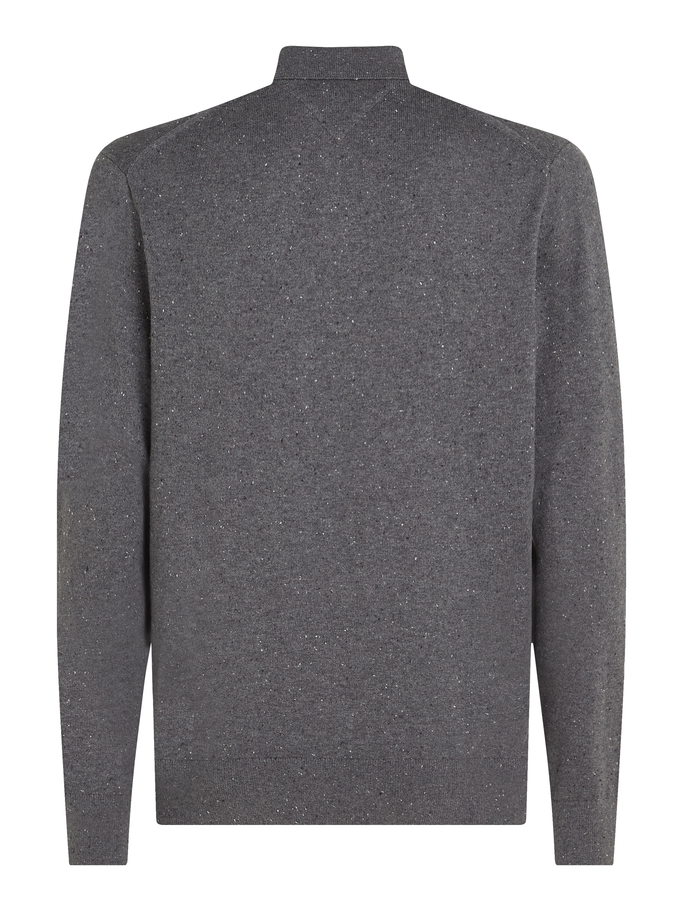 Tommy Hilfiger Polokragenpullover »PIMA ORG CTN CASHMERE LS POLO«, Flag-Stickerei auf Brust