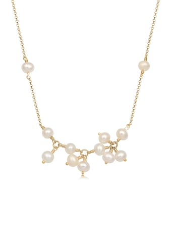 Elli Premium Perlenkette »Erbskette Süßwasserzuchtperle Modern 925 Silber« kaufen