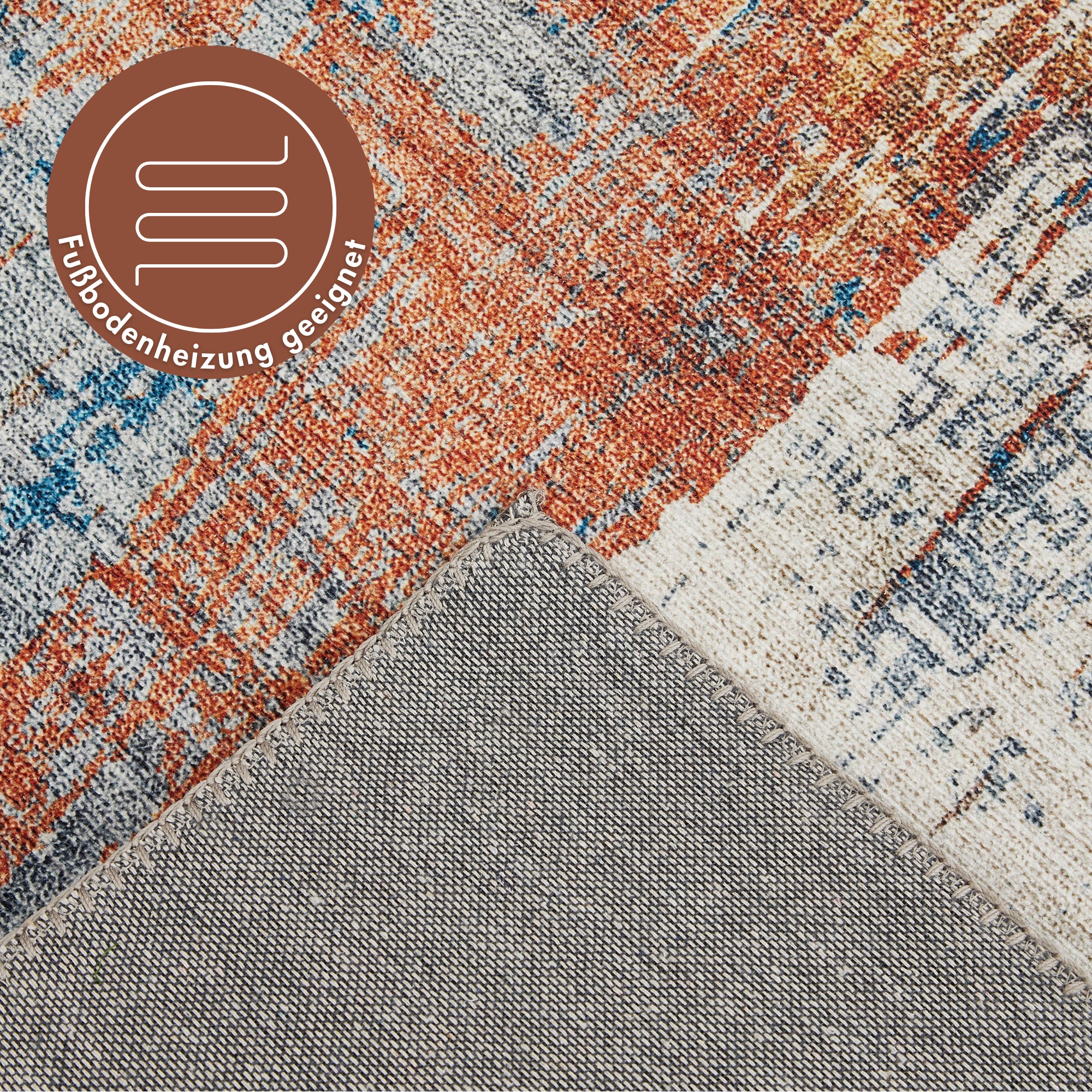 LUXOR living Teppich »Prima«, rechteckig, 7 mm Höhe, Kurzflor, bedruckt, modernes Design, auch als Läufer erhältlich