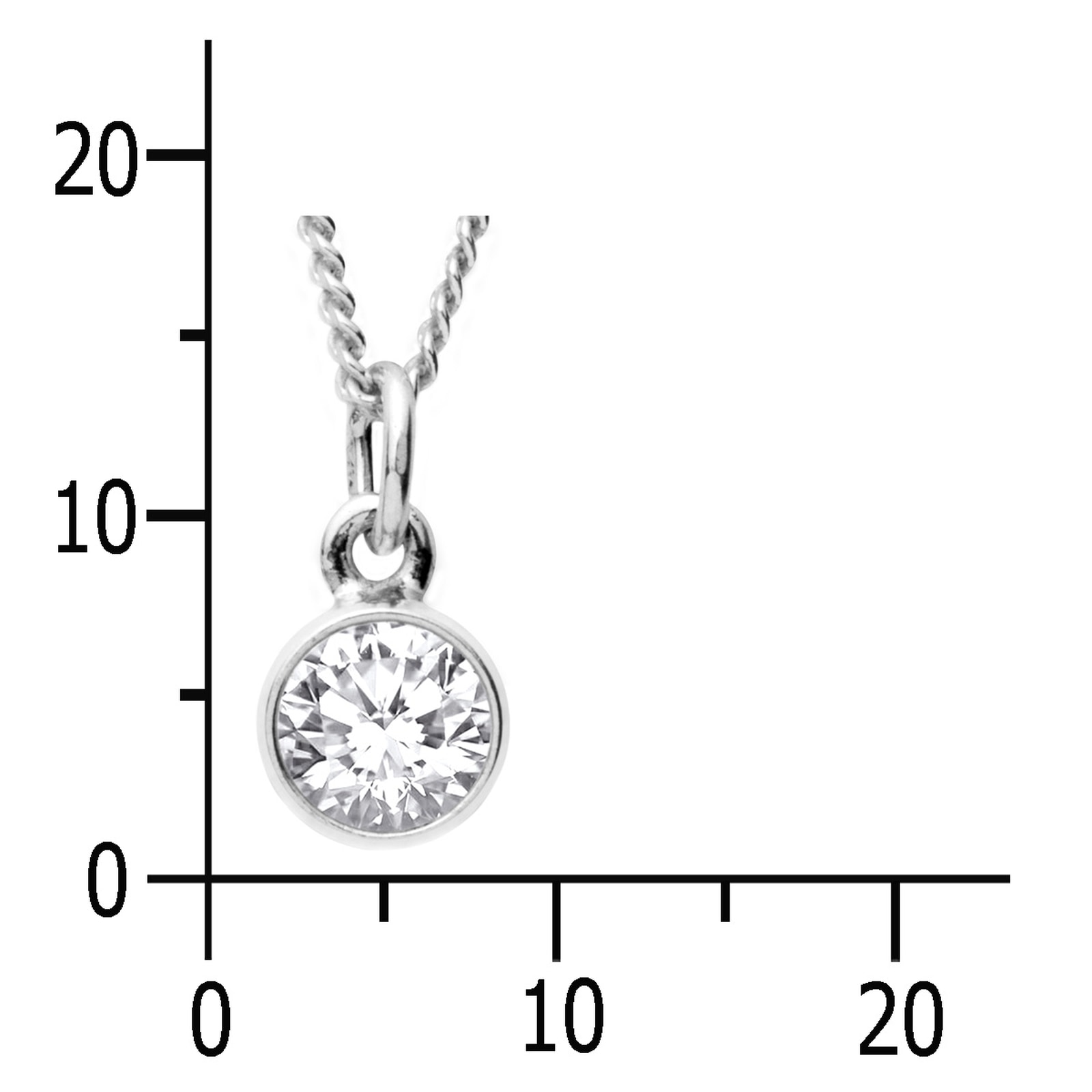 OSTSEE-SCHMUCK Kette mit Anhänger »Ostsee-Schmuck Kette mit Anhänger Classic 6 mm«, (2 tlg.)
