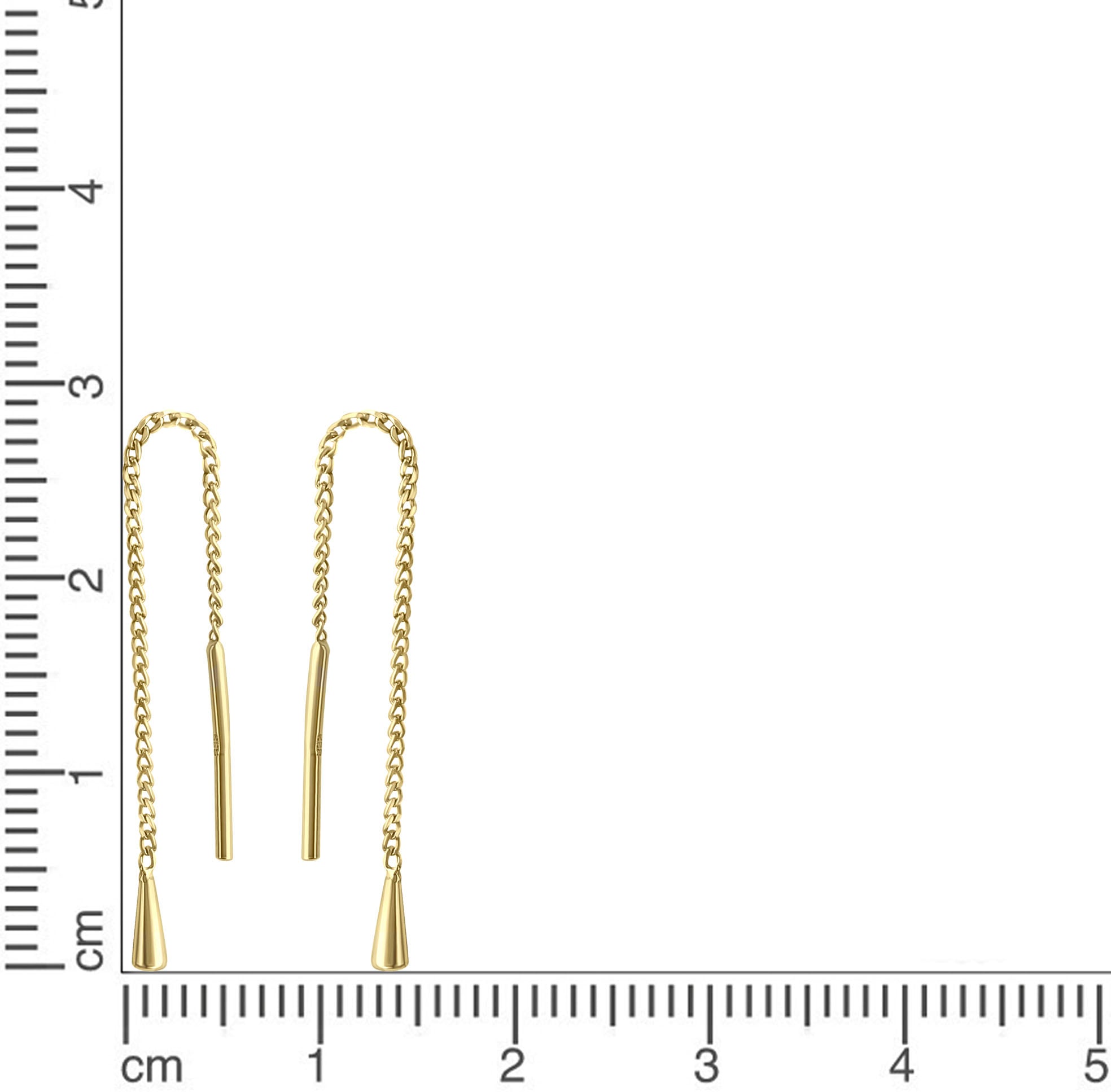Firetti Paar Ohrhänger »Schmuck Geschenk, Ohrringe Tropfen, Gold 333«