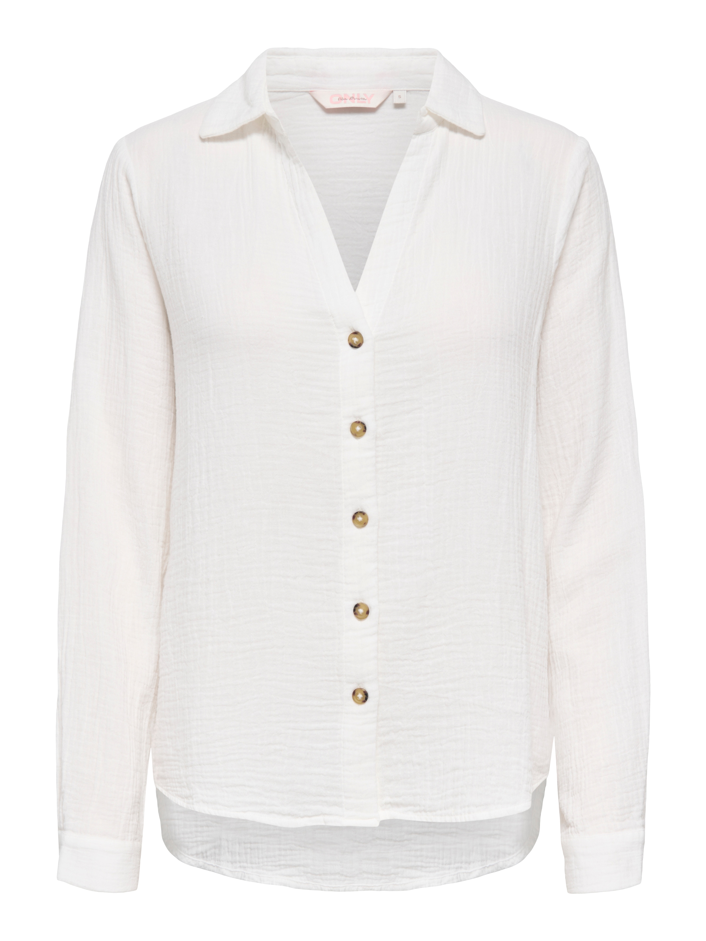 ONLY Langarmbluse »ONLTHYRA LIFE L/S REGULAR SHIRT NOOS WVN«