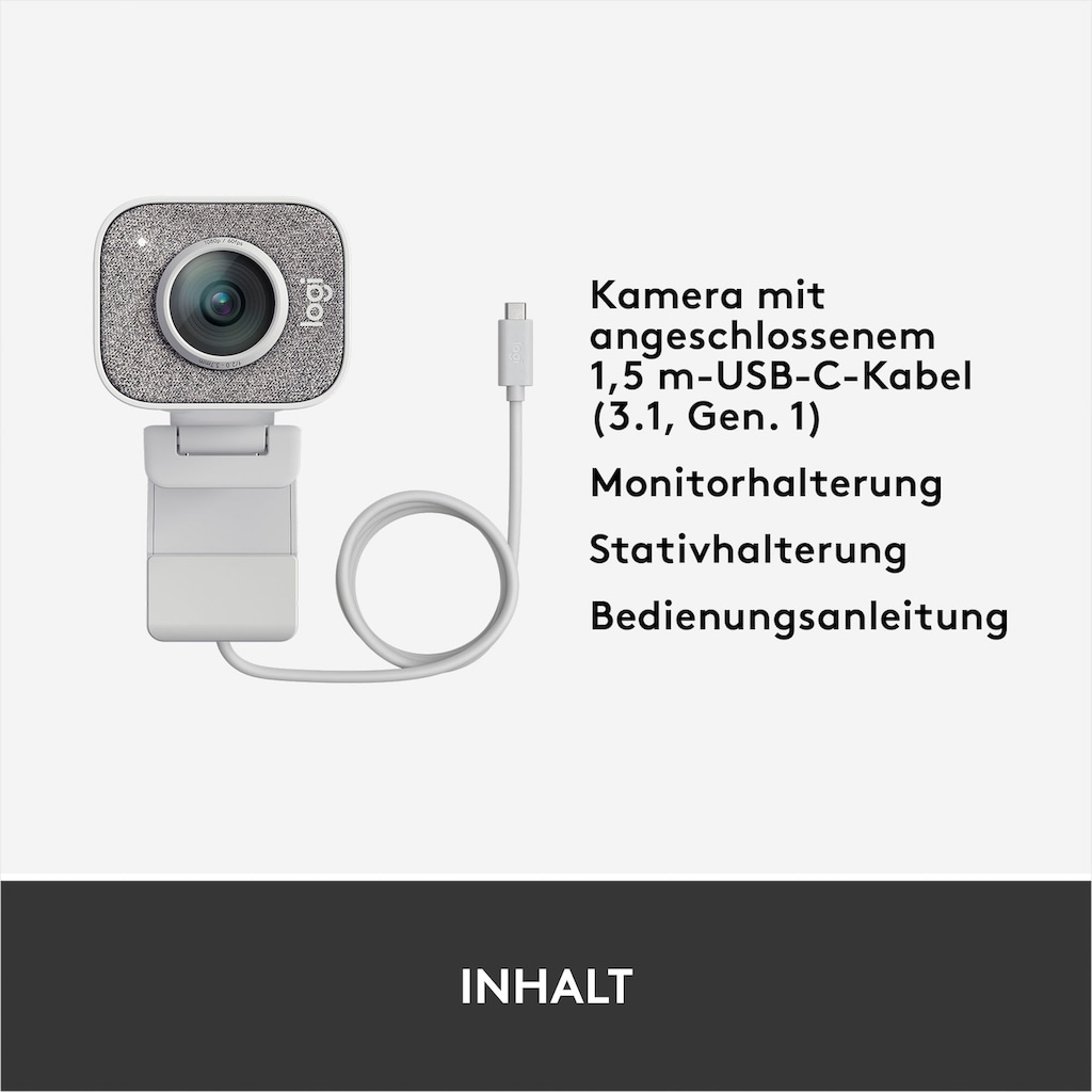 Logitech Webcam »StreamCam«, Full HD