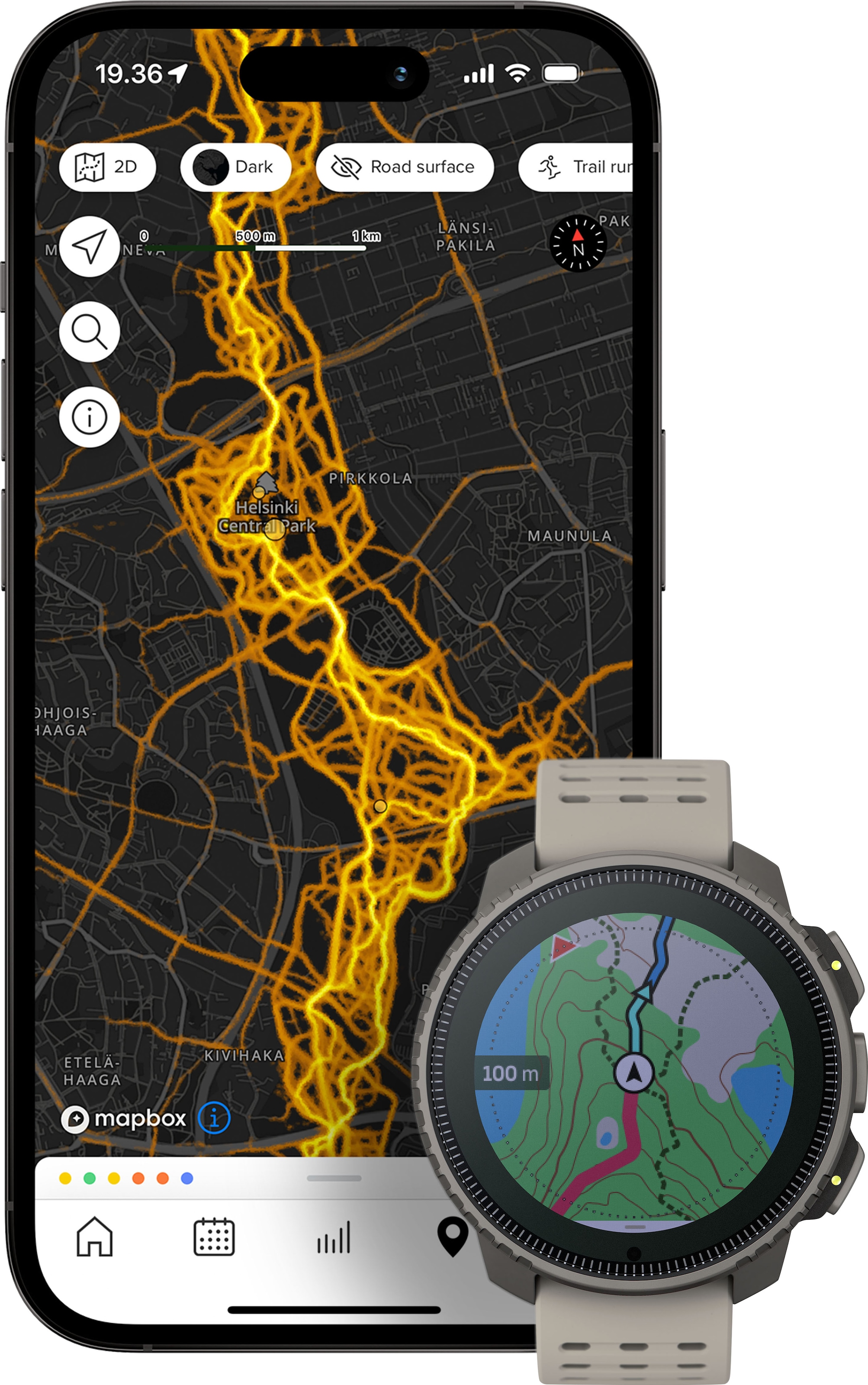 Suunto Smartwatch »Vertical«, (/ 1,4 Zoll), 32 GB,)