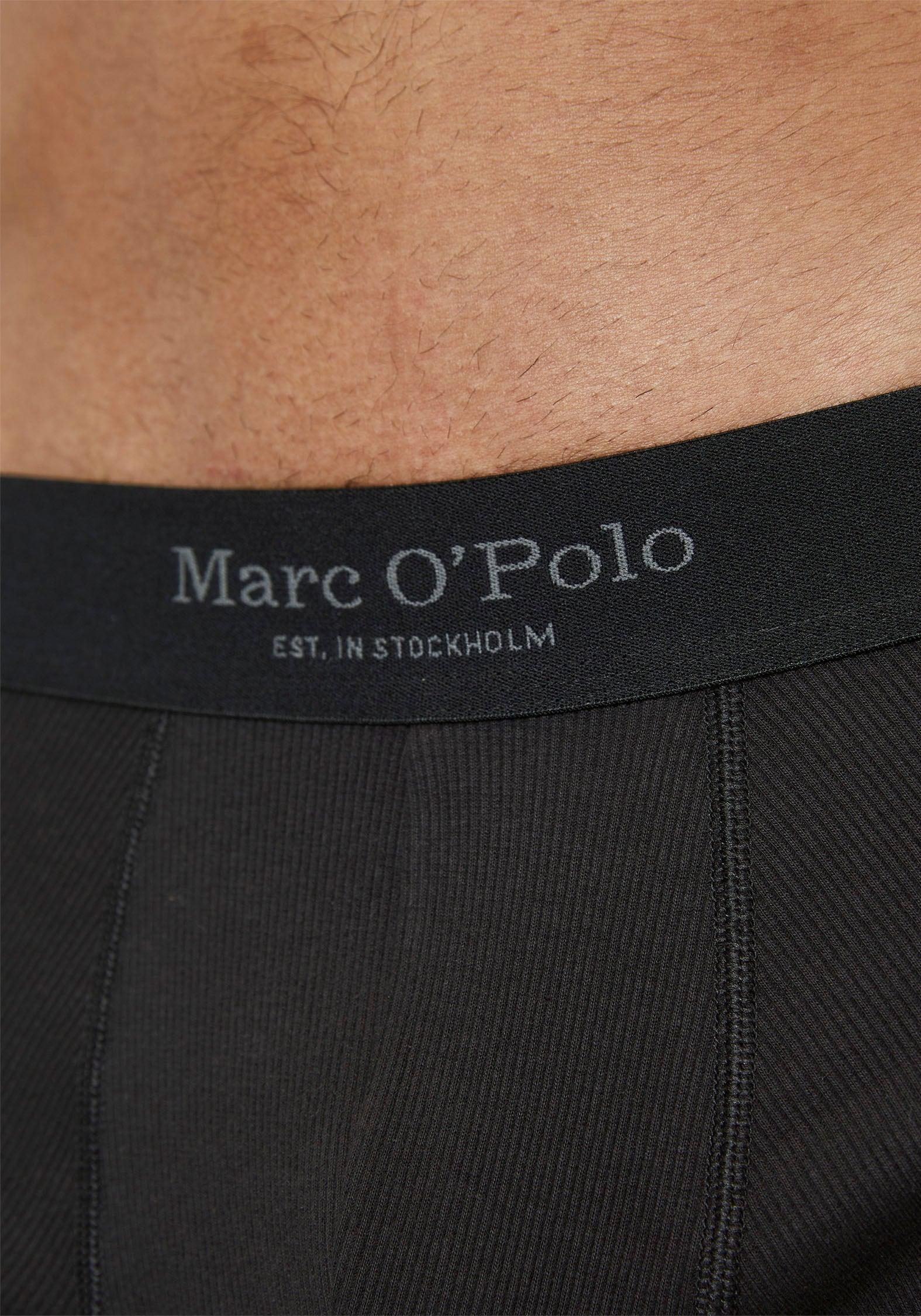 Marc O'Polo Boxer »Iconic Rib«, (2er Pack), mit flachen Nähten