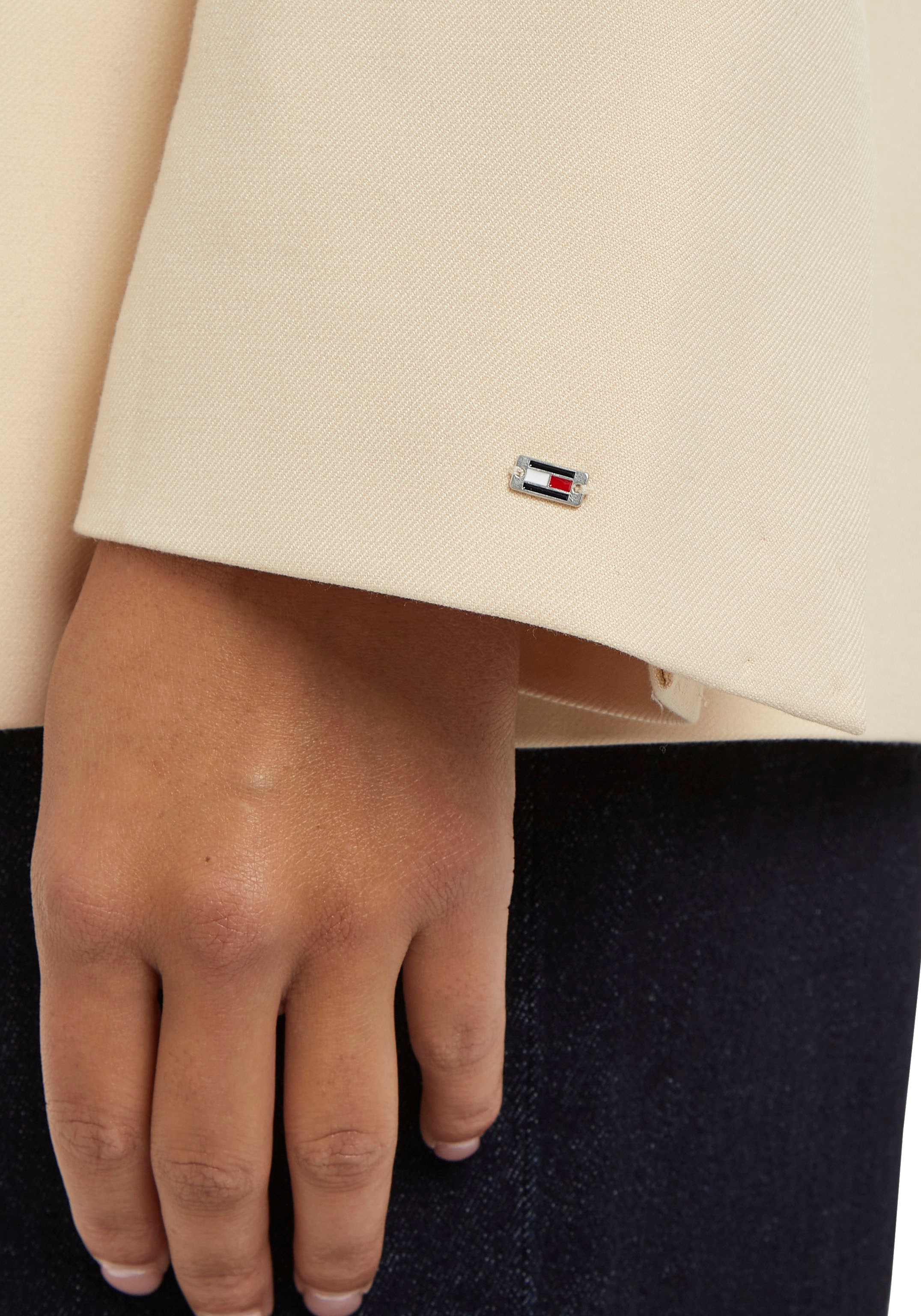 Tommy Hilfiger Longblazer »SMD CORE REGULAR SB BLAZER«, mit Logostickerei